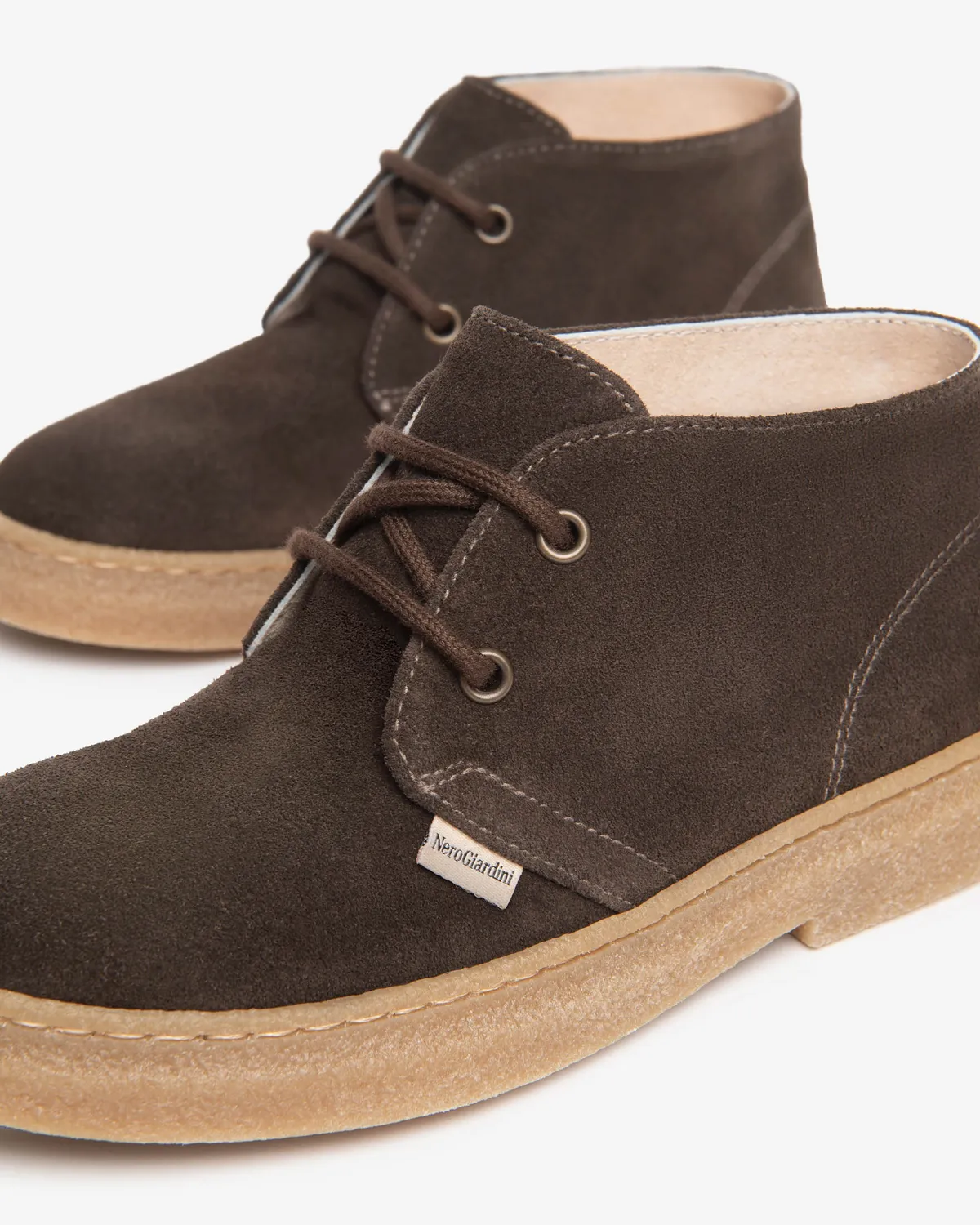 NeroGiardini desert boots piele intoarsa baieti toamna