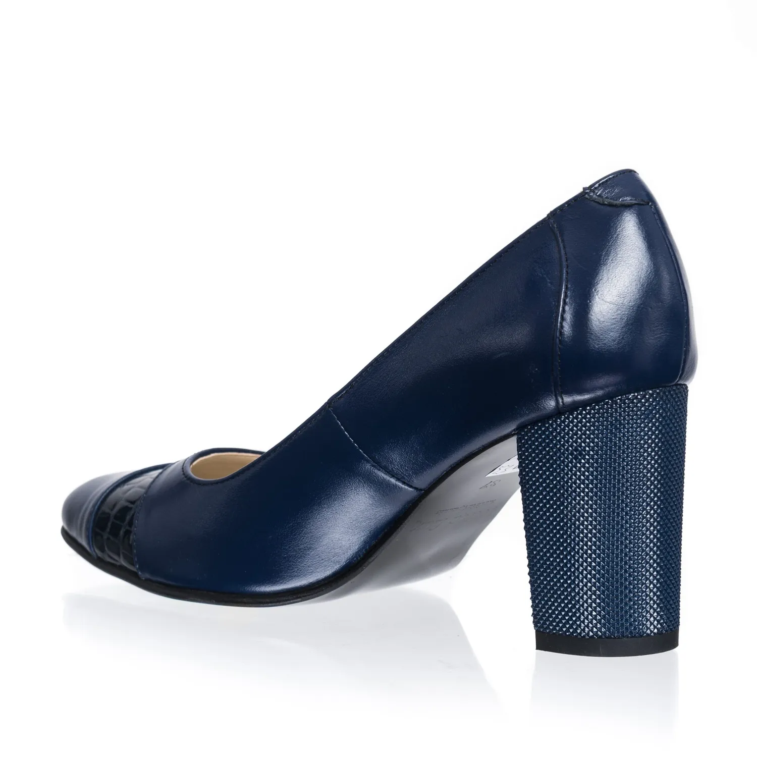 Catinca Shoes 163 AC pantofi dama piele albastru croco