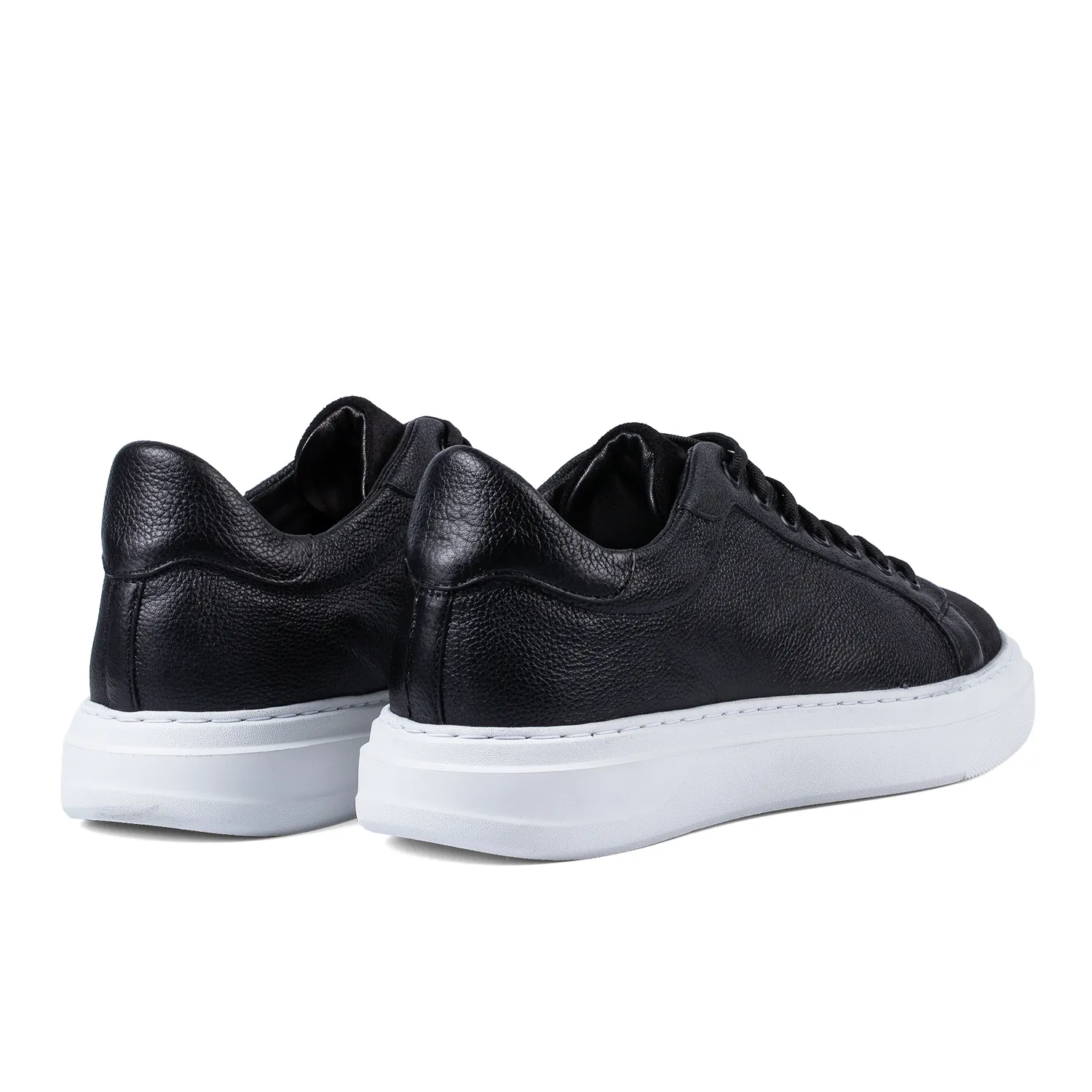 Lucas Shoes Sneaker 510 sneakers negru bizon piele naturala