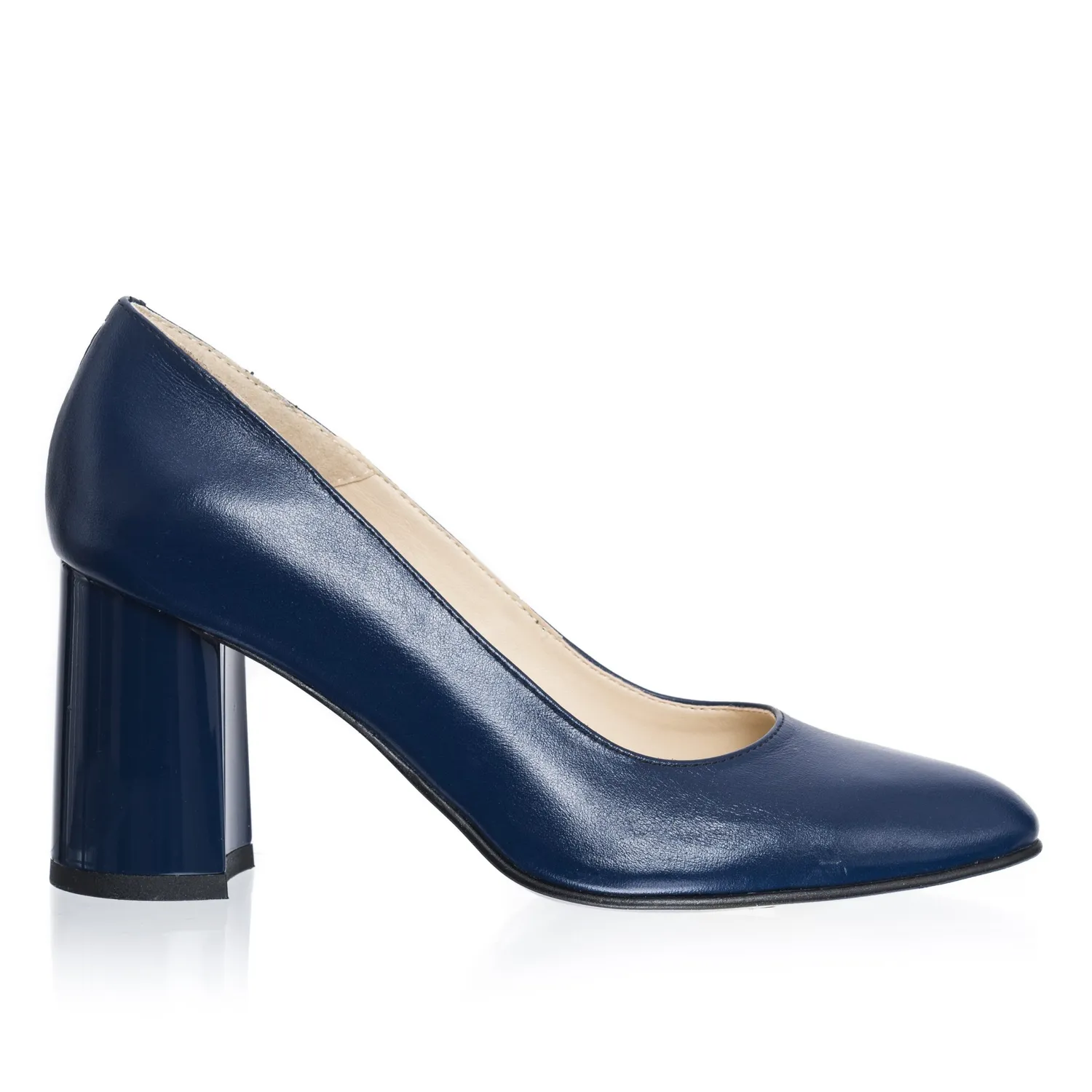 Catinca Shoes R11 AB pantofi piele naturala albastru box