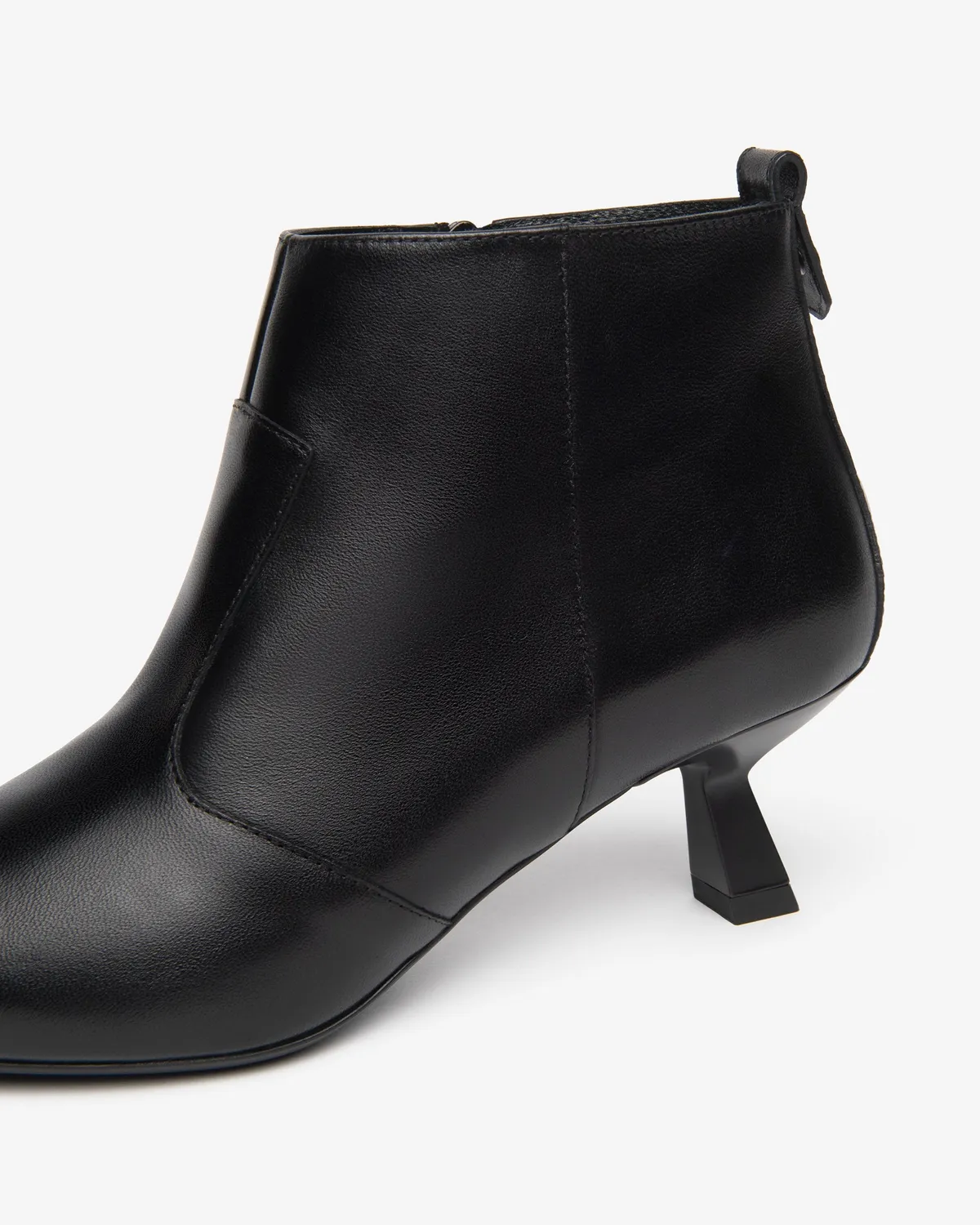 NeroGiardini botine dama piele toc 55 mm fermoar