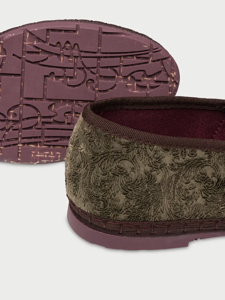 Flagelus Claire Reale Grey pantofi Mary Jane aurii