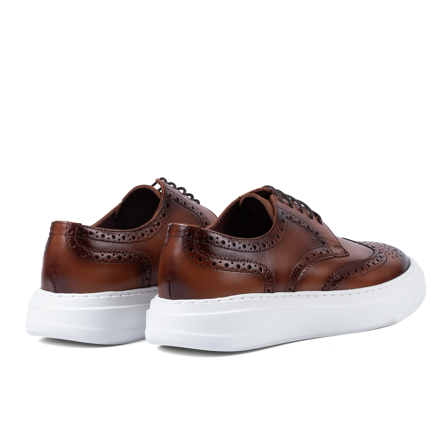 Lucas Shoes Sneaker 519 Chile sneakers coniac piele