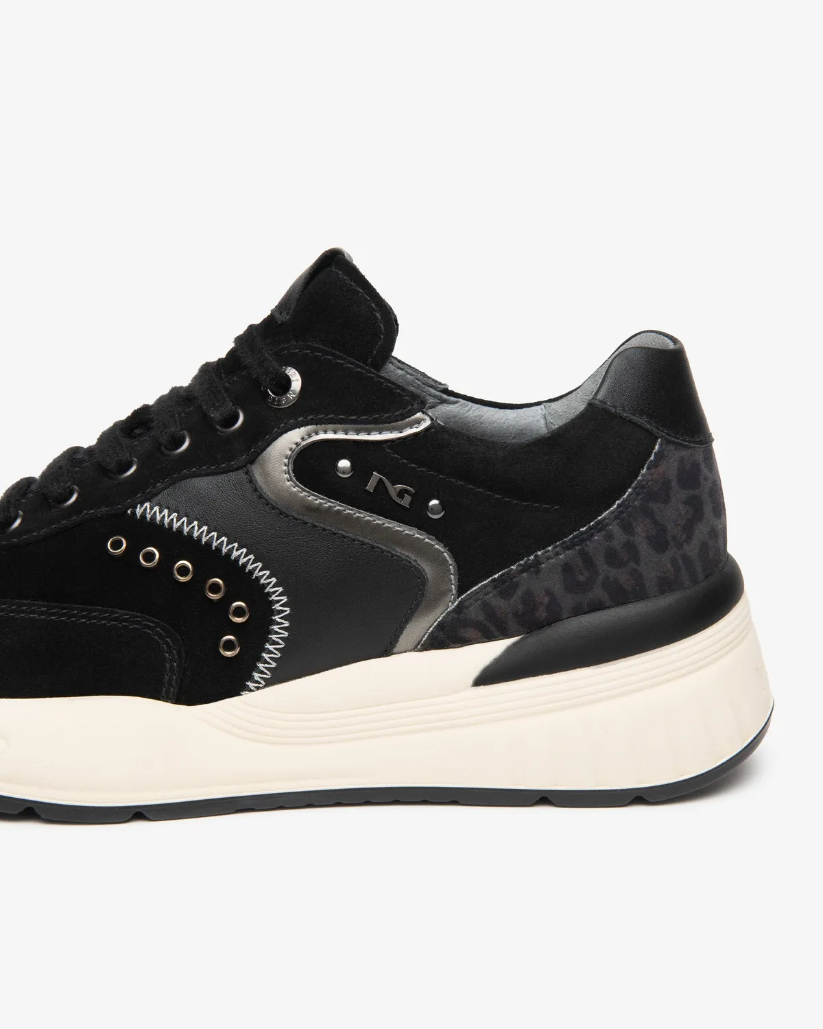 NeroGiardini sneakers damă piele platformă 6 cm 35-41