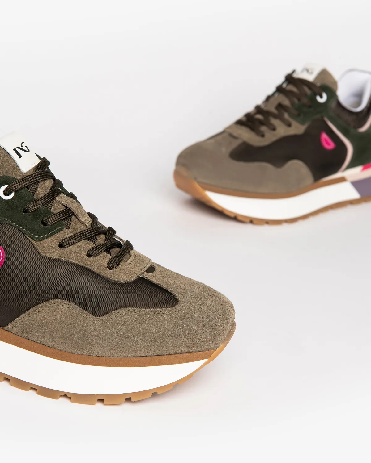 NeroGiardini sneakers damă piele întoarsă 35-41 confort