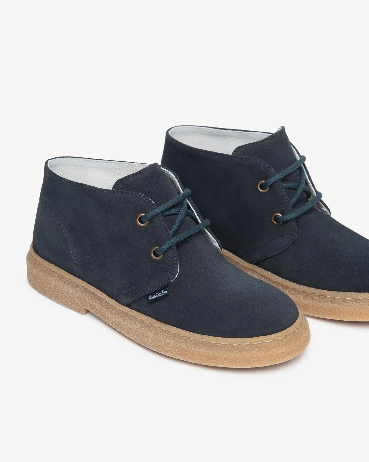 NeroGiardini desert boots piele intoarsa baieti