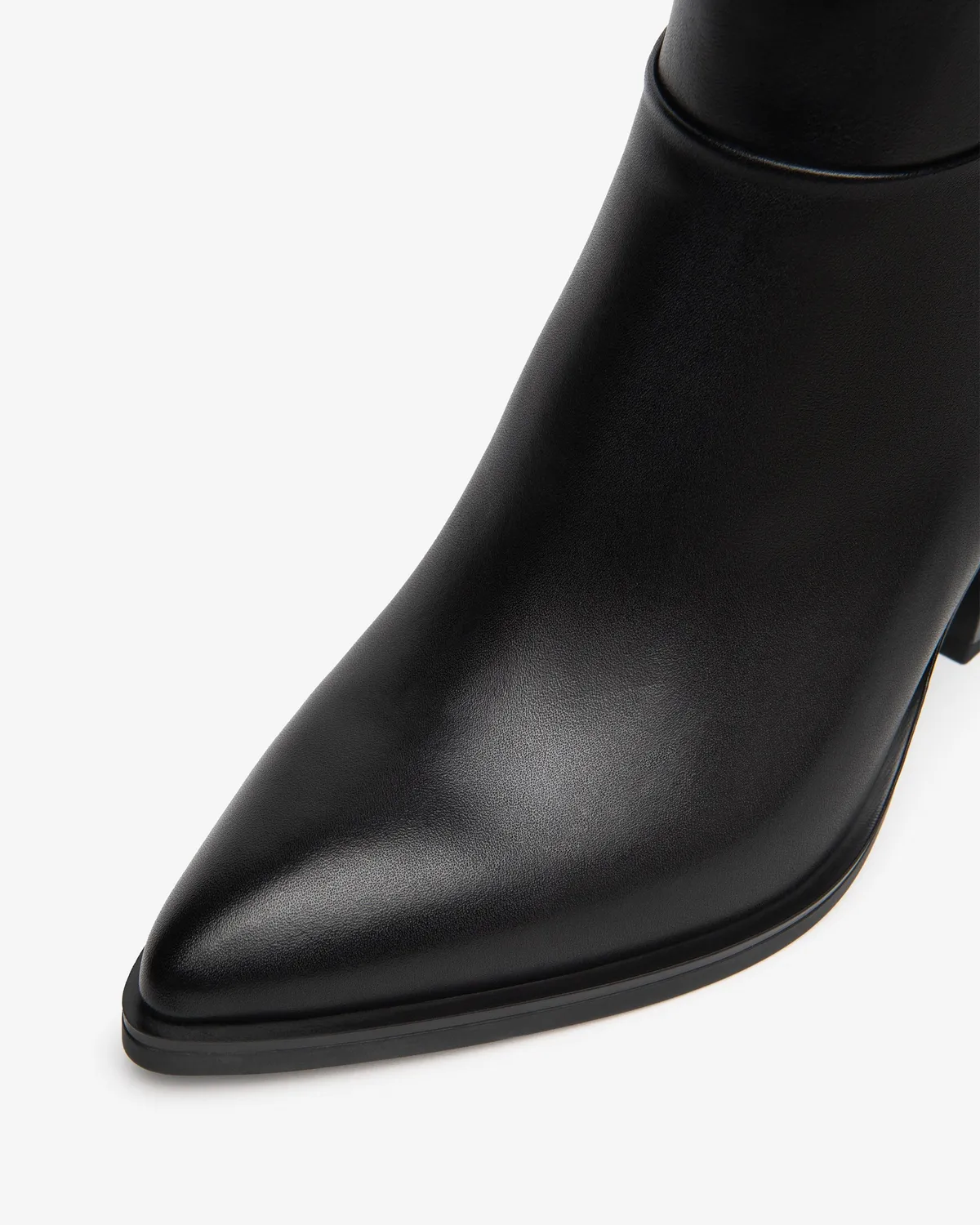 NeroGiardini botine damă piele toc western 80 mm