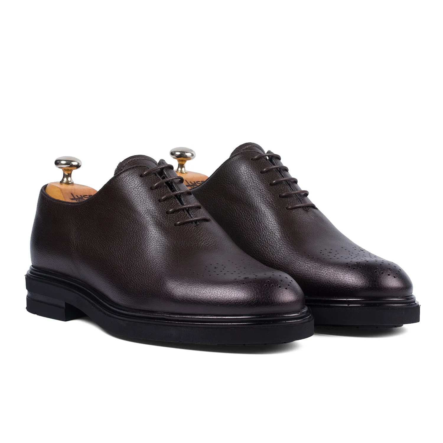 Lucas Shoes Elegant 900 Oslo pantofi maro bizon piele