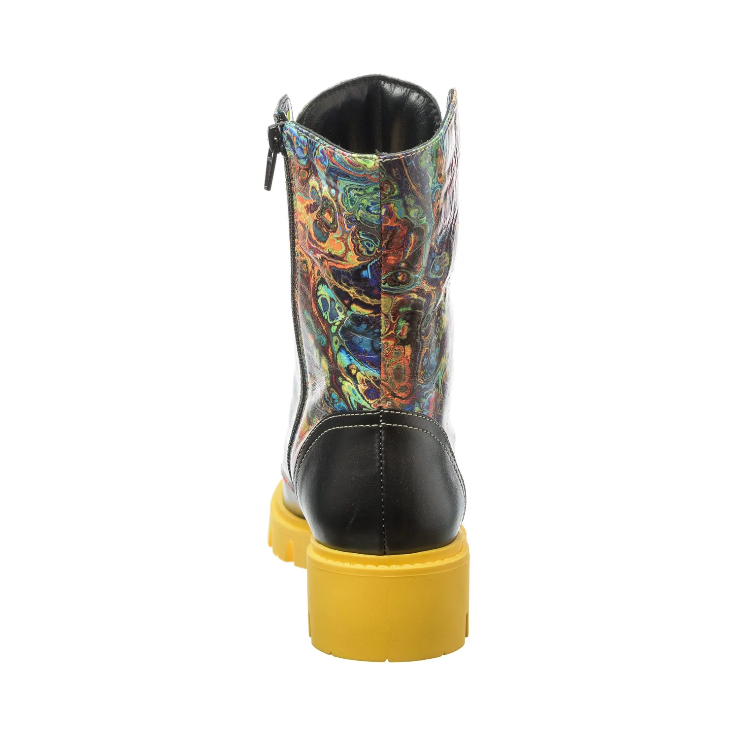 Catinca Shoes BC4 NBP bocanci dama piele negri