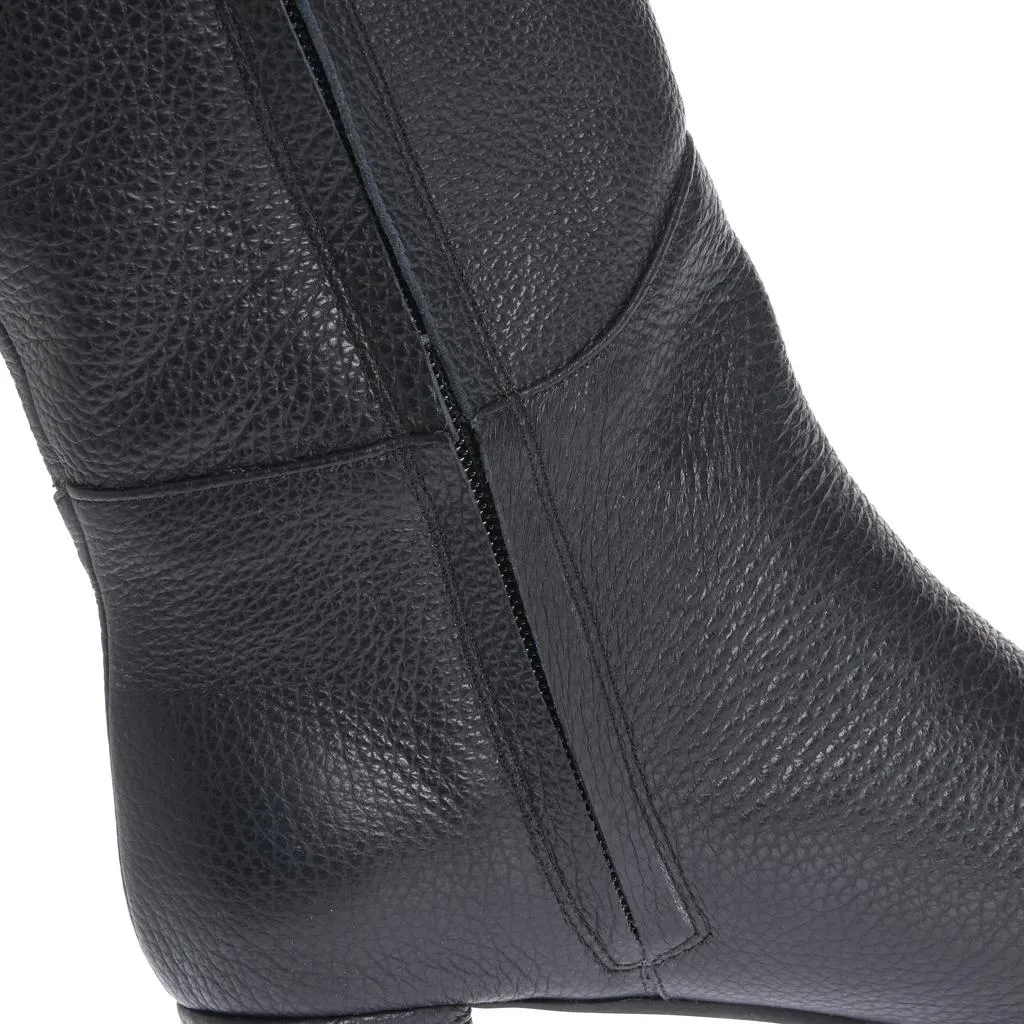 Ana Urbana Shoes Oana cizme piele naturală negre