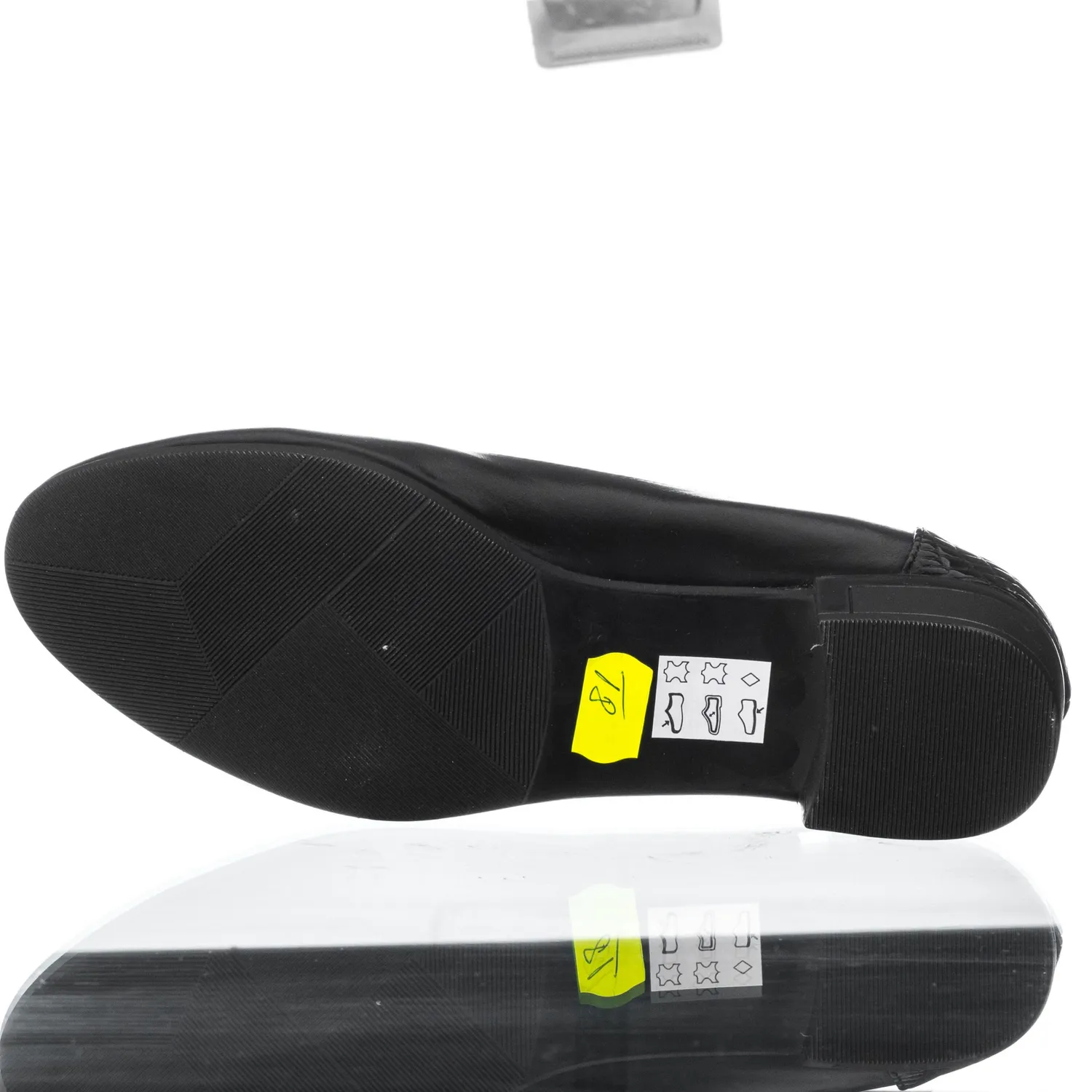 Catinca Shoes T8 NCN pantofi dama piele negru croco