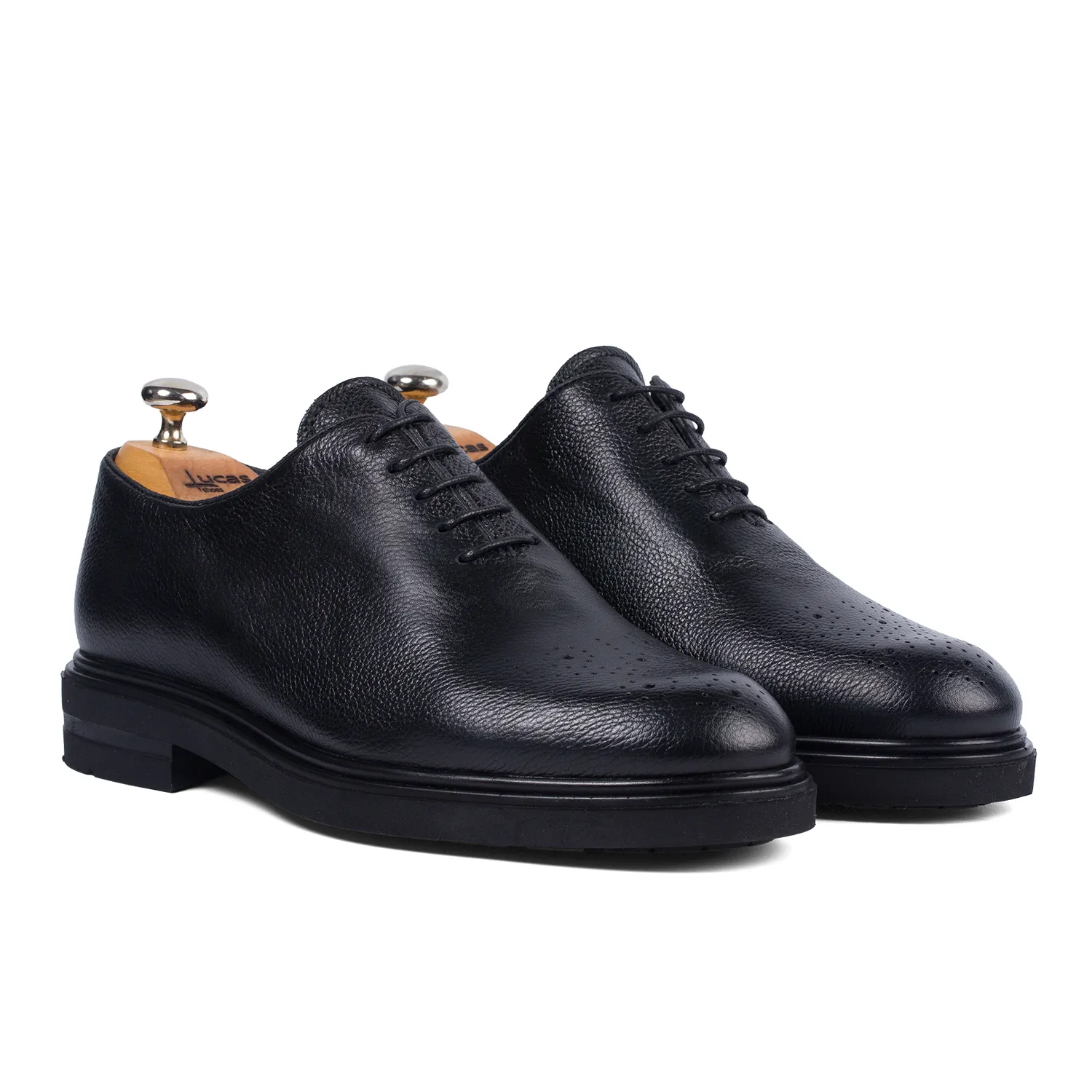Lucas Shoes Elegant 900 Oslo pantofi bărbați negri piele