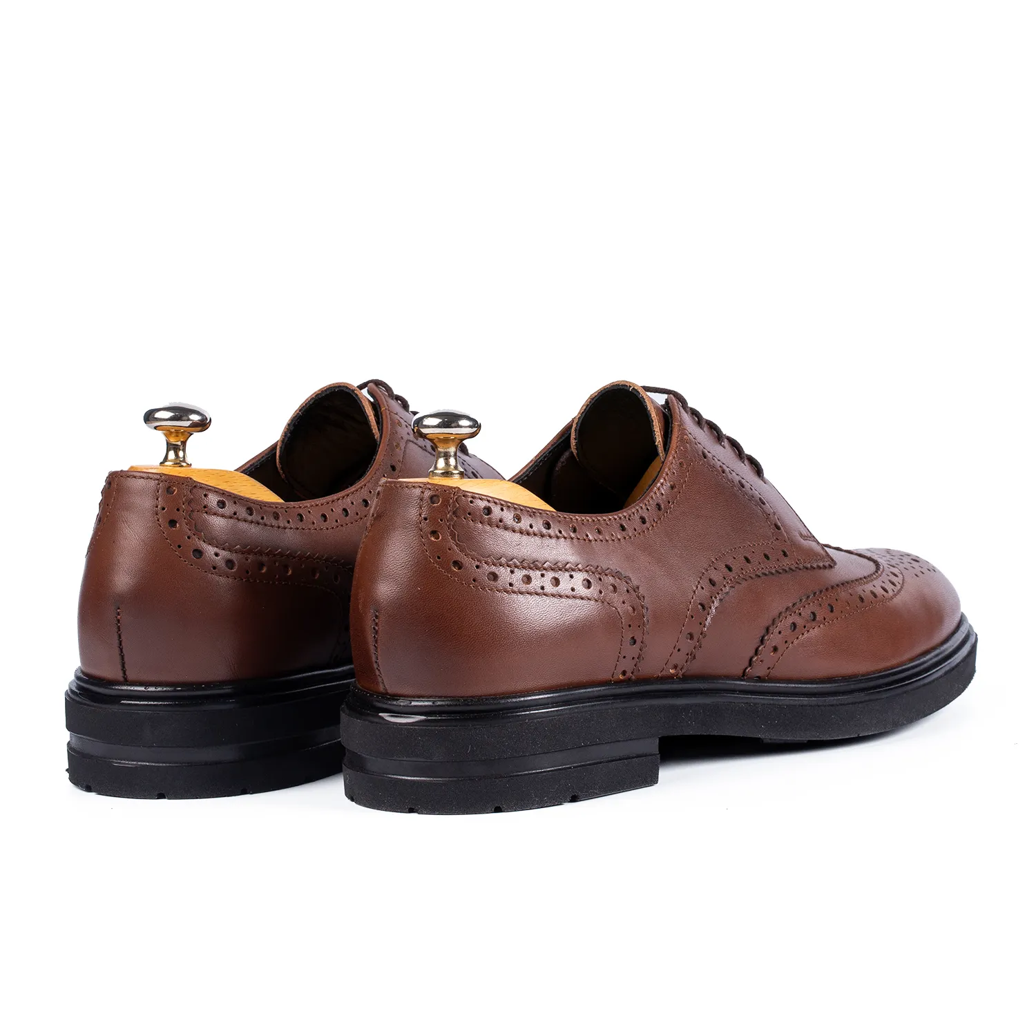 Lucas Shoes Elegant 550 Oslo pantofi maro deschis piele