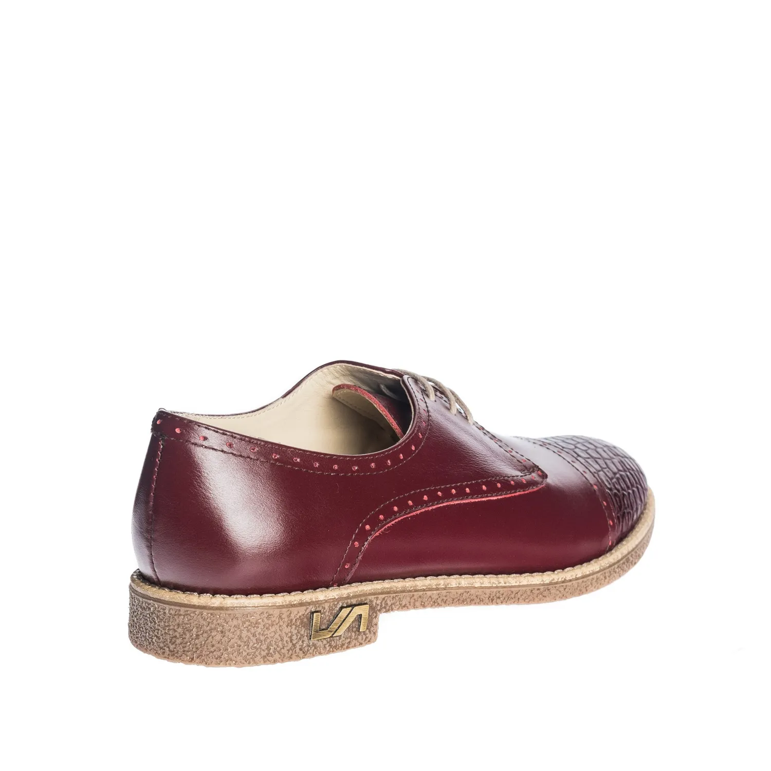 Catinca Shoes G11 B pantofi damă bordo piele