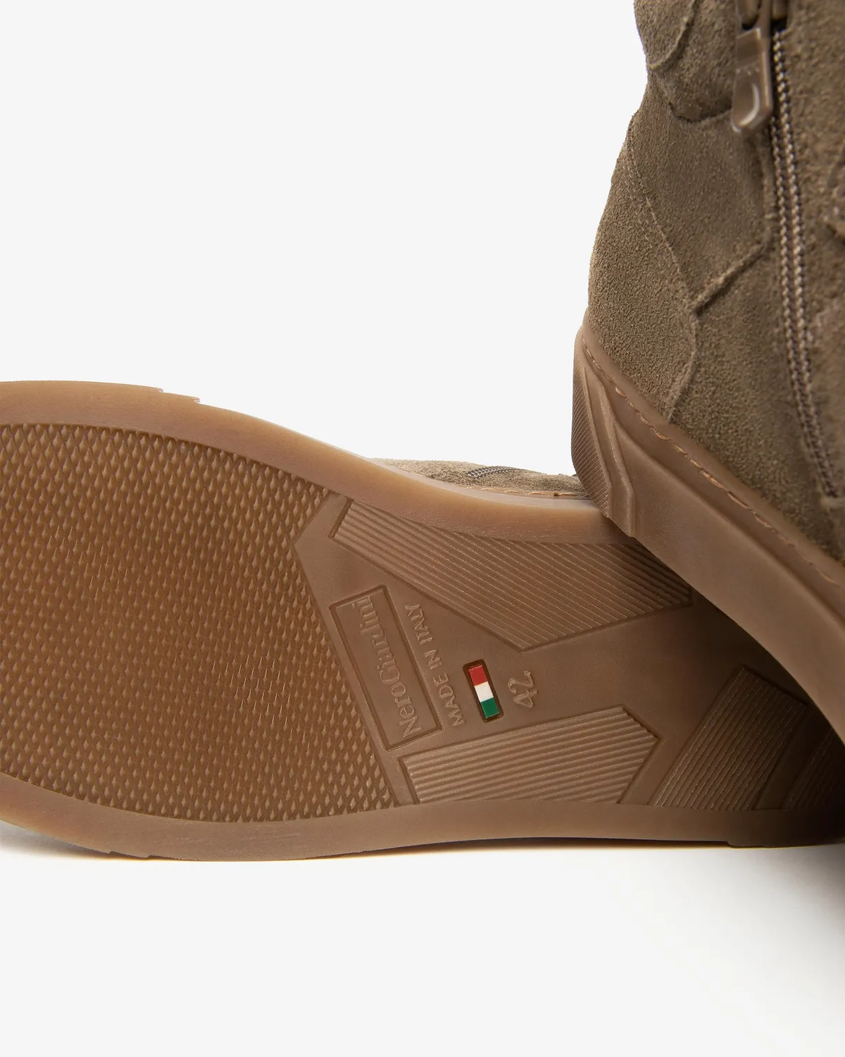 NeroGiardini sneakers barbati inalti piele intoarsa