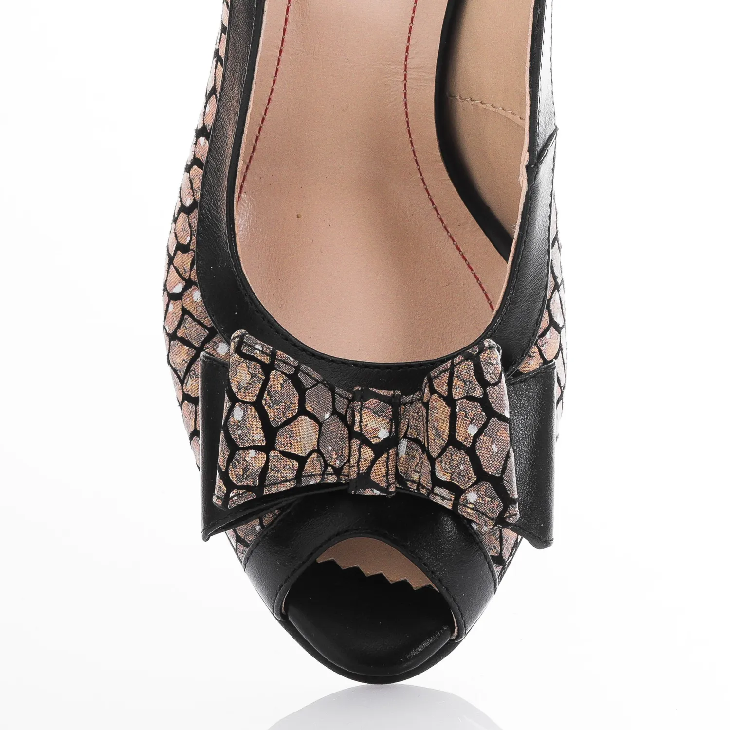Catinca Shoes F22 MP sandale dama maro piele naturala