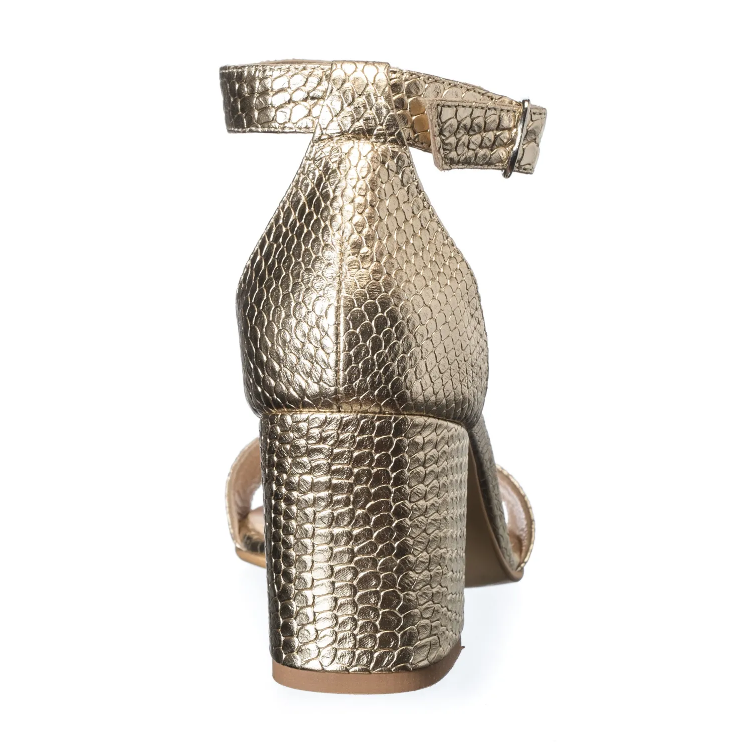 Catinca Shoes S10 SA sandale dama Solzi Aurii piele naturala