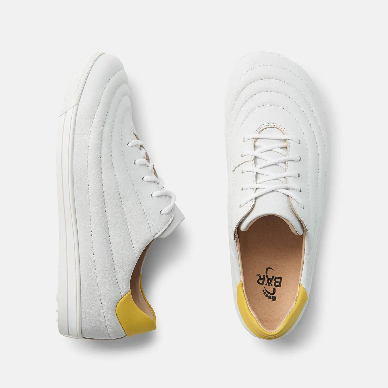 BÄR Lifestyle Harper pantofi dama bej piele miel