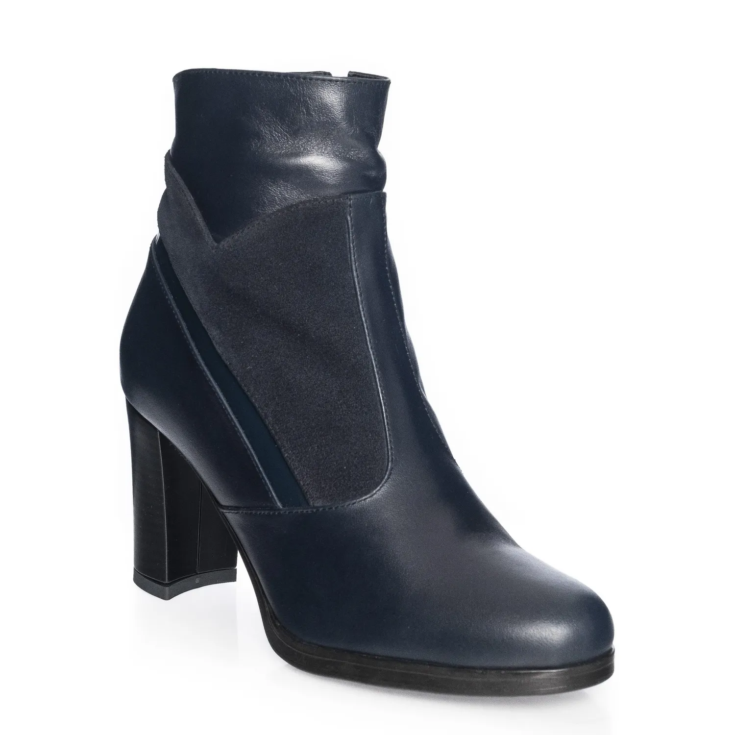 Catinca Shoes GX26 BBA ghete dama albastru piele