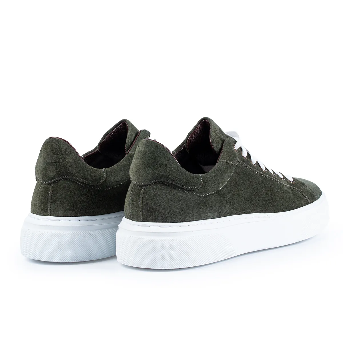 Lucas 510 sneakers barbati verde velur piele