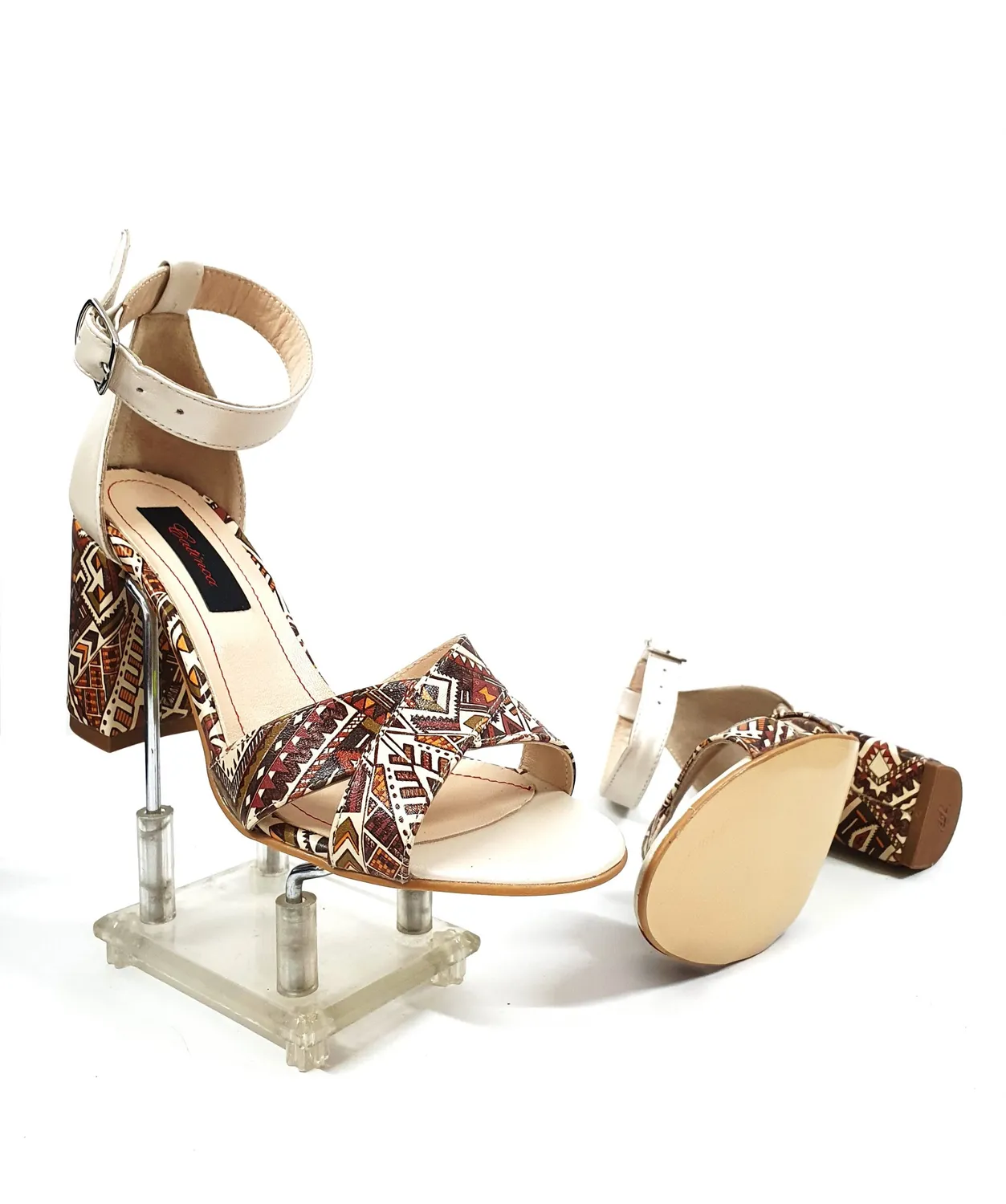 Catinca Shoes S4 BMTM sandale dama bej model traditional