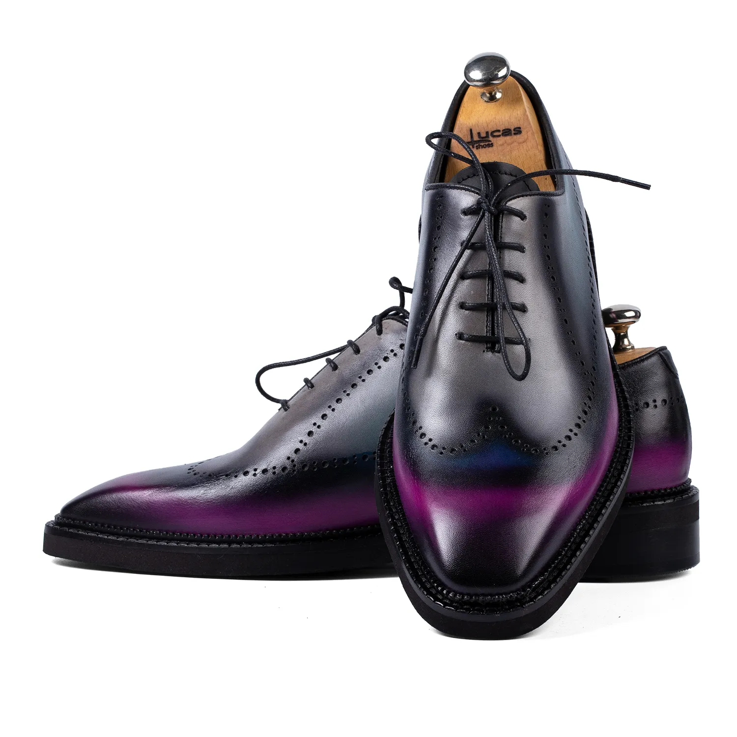 Lucas Elegant 906 Degrade pantofi piele primavara-toamna