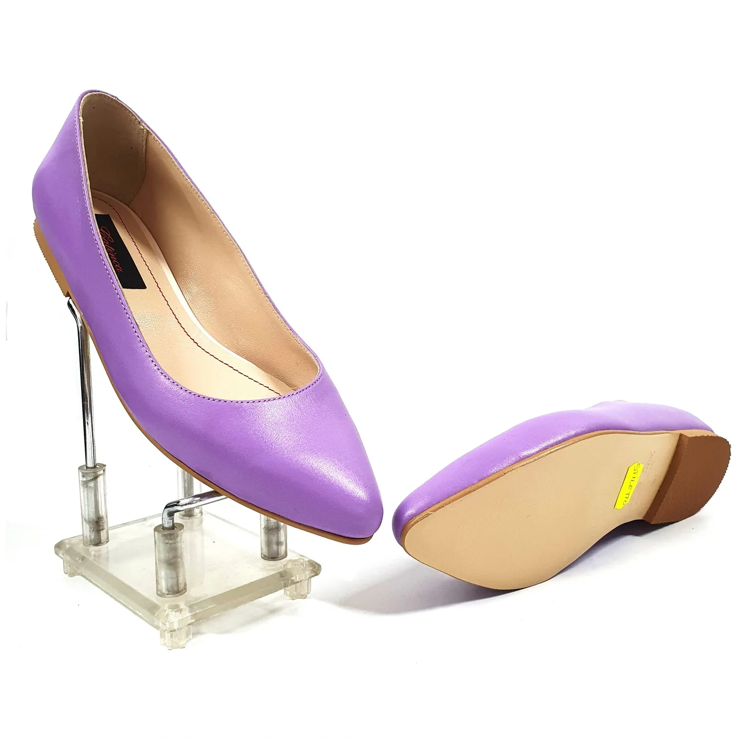 Catinca Shoes ST L balerini dama piele naturala lila