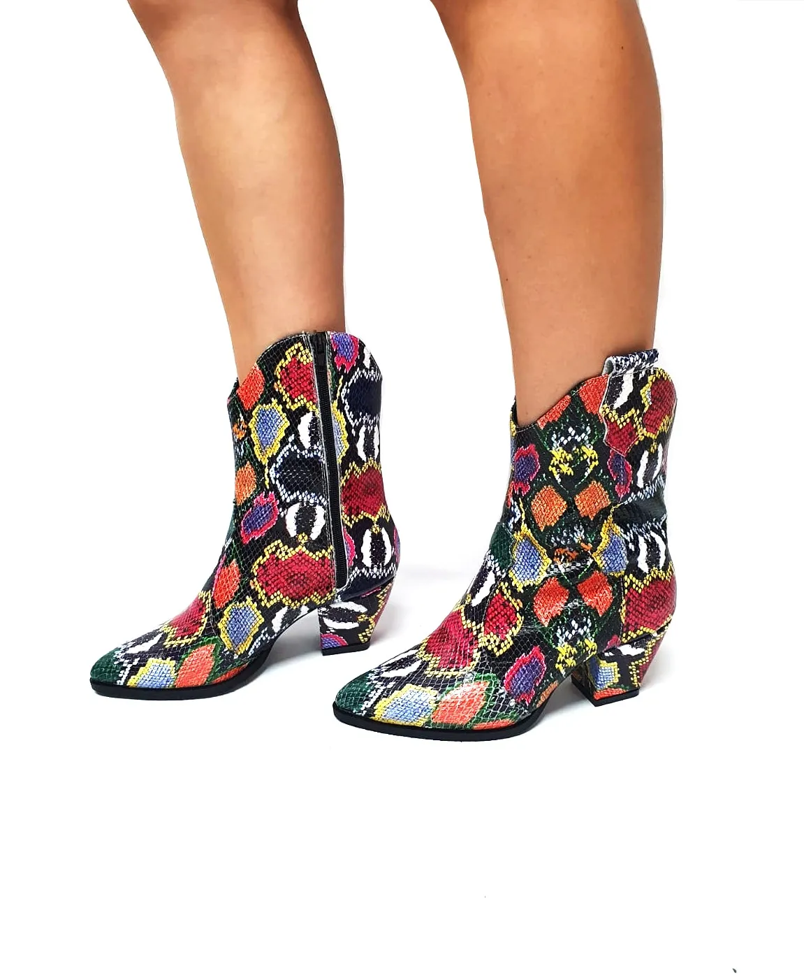 Catinca Shoes Sarpe Colorat Ciocate SC ciocate dama piele