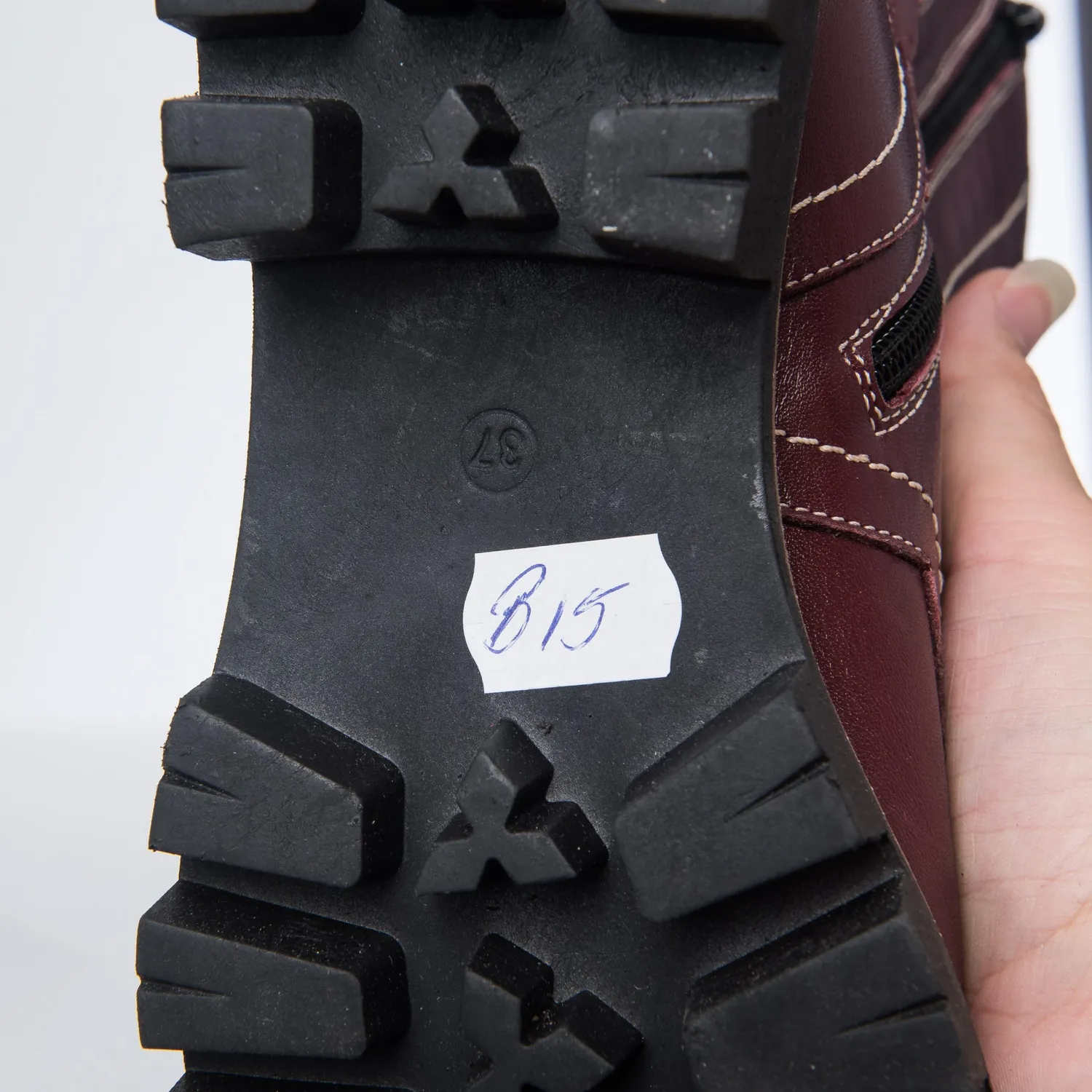 Catinca Shoes BC15 BOB bocanci dama bordo box piele naturala