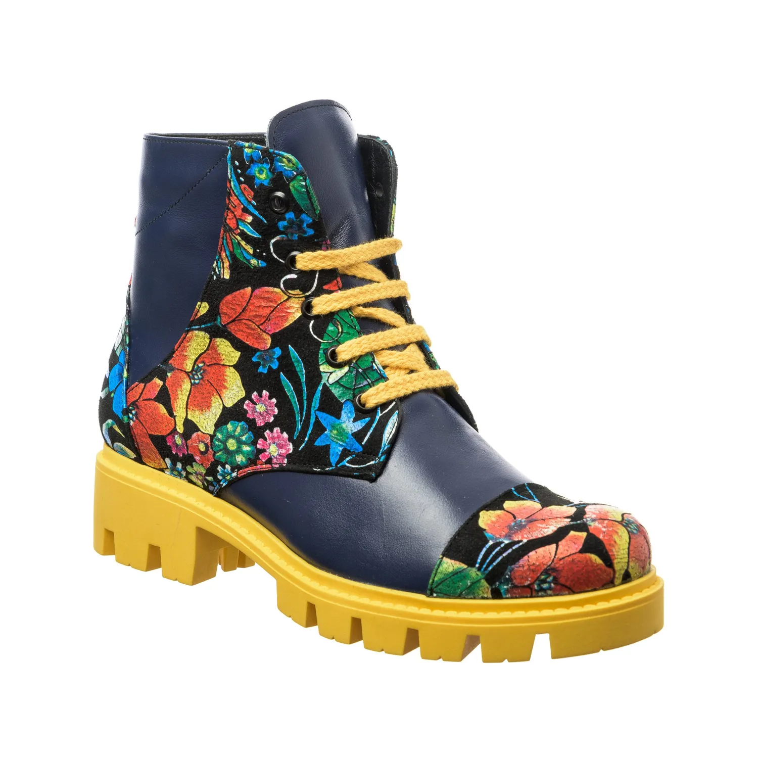Catinca Shoes BC20 BBFN bocanci dama piele albastru