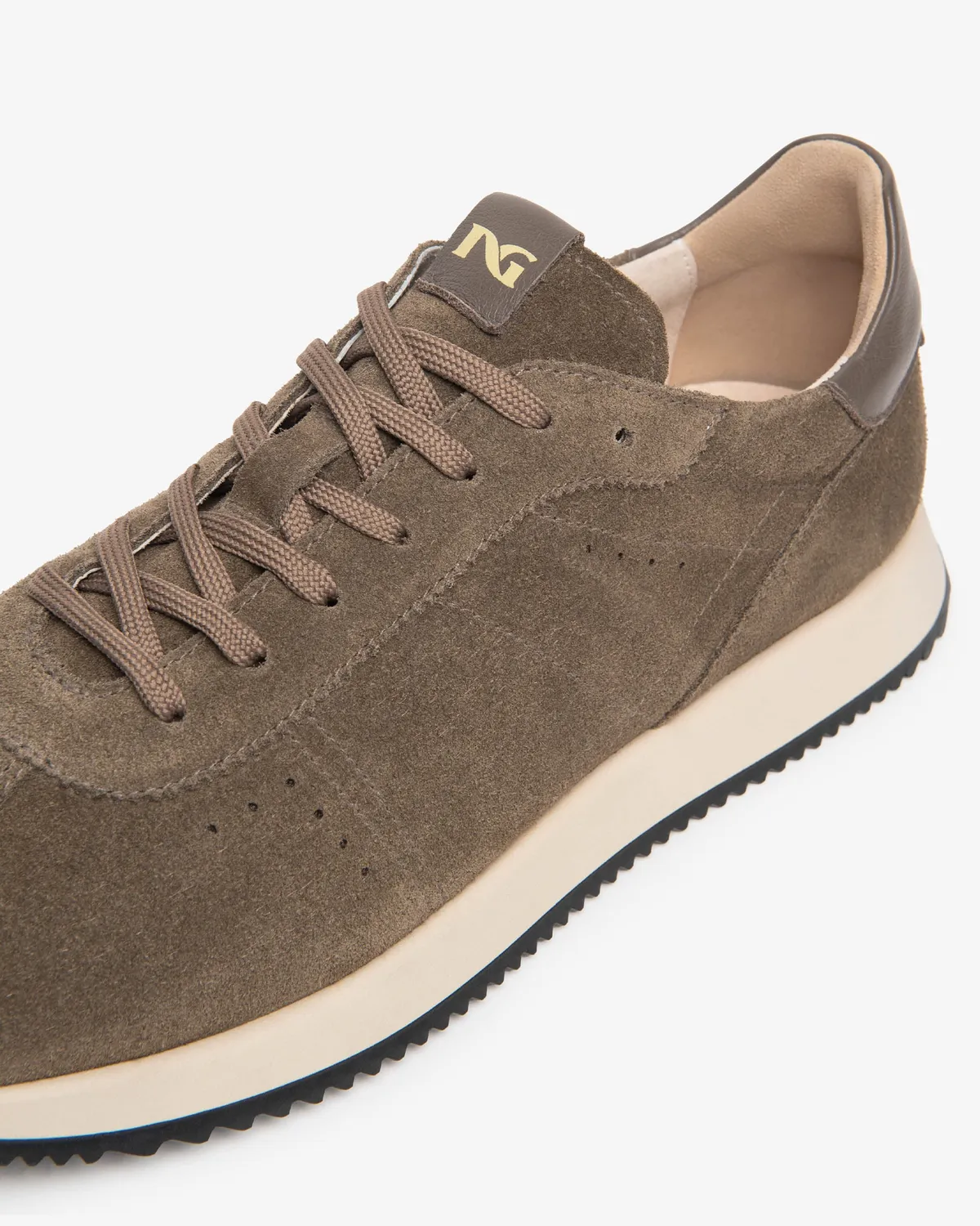 NeroGiardini sneakers bărbați piele și piele întoarsă