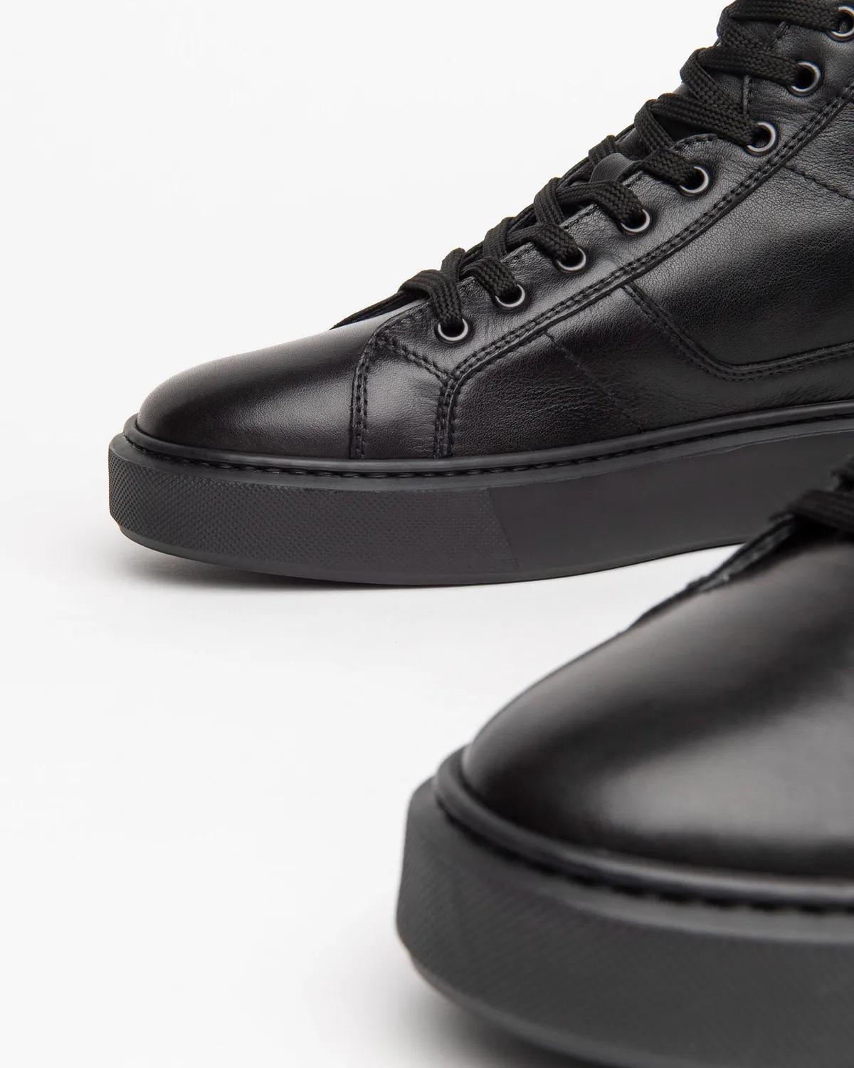 NeroGiardini sneakers high top piele barbati