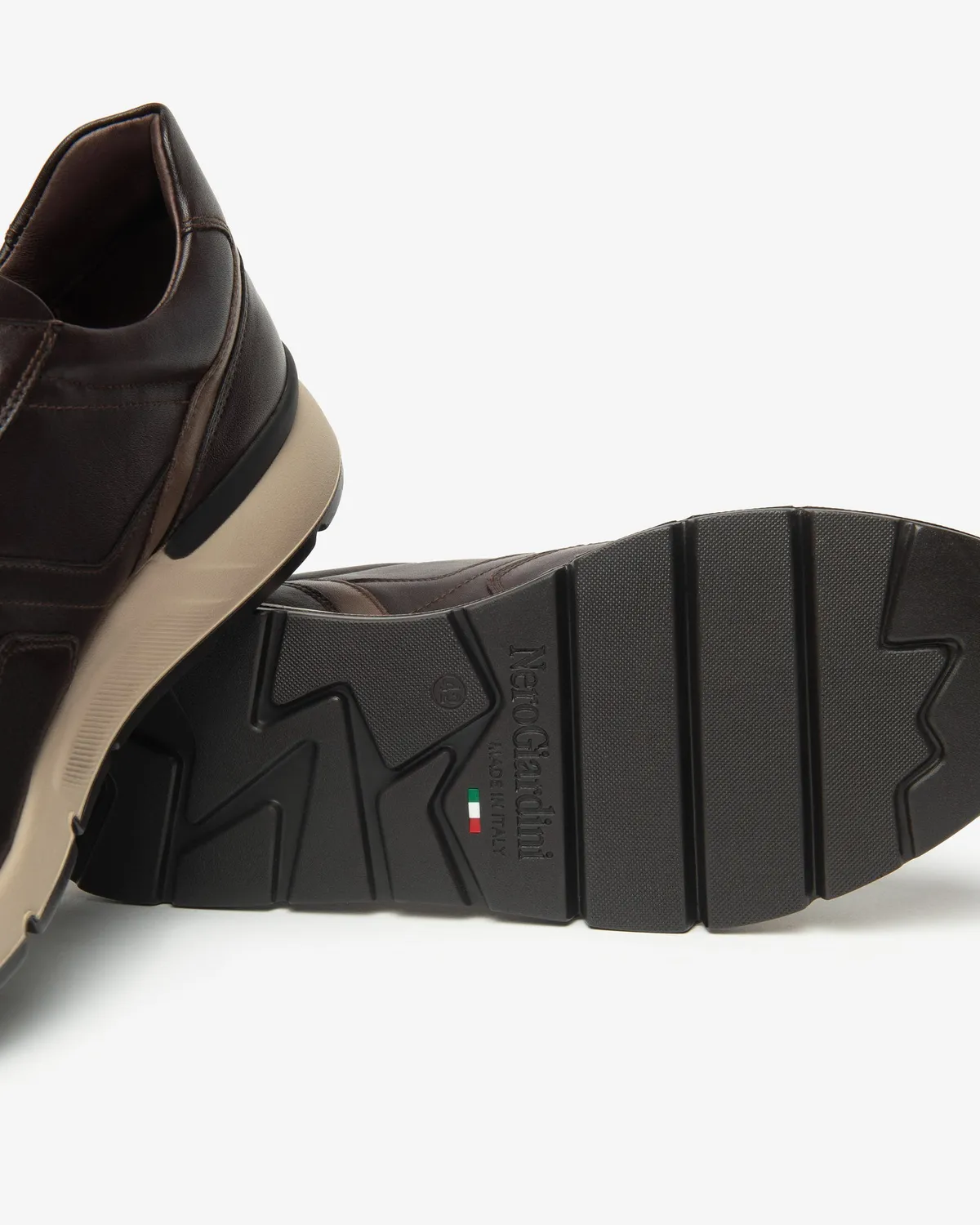 NeroGiardini sneakers barbati piele memory comfort