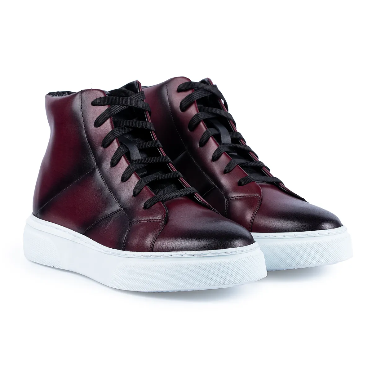 Lucas Shoes 855 Bordo ghete barbati piele