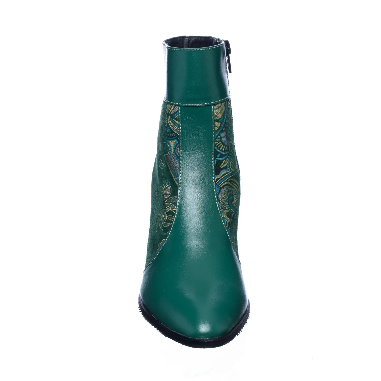 Catinca Shoes GX32 VSV ghete dama piele naturala verde