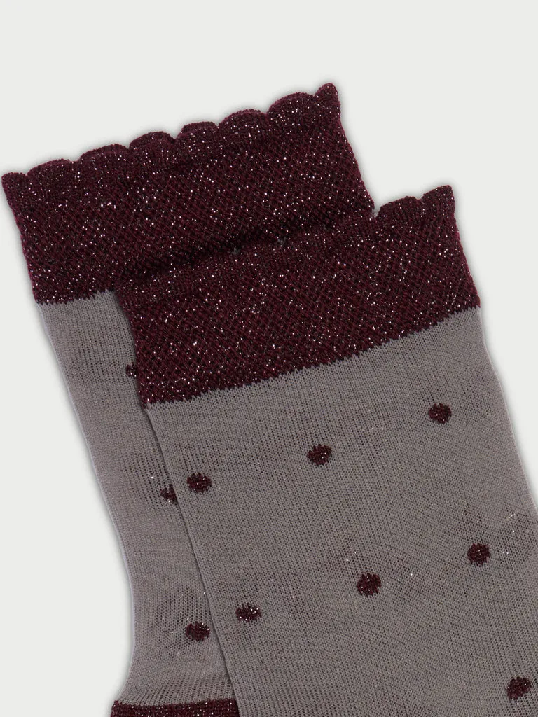 Flabelus Gisela balerini gri textil respirabil