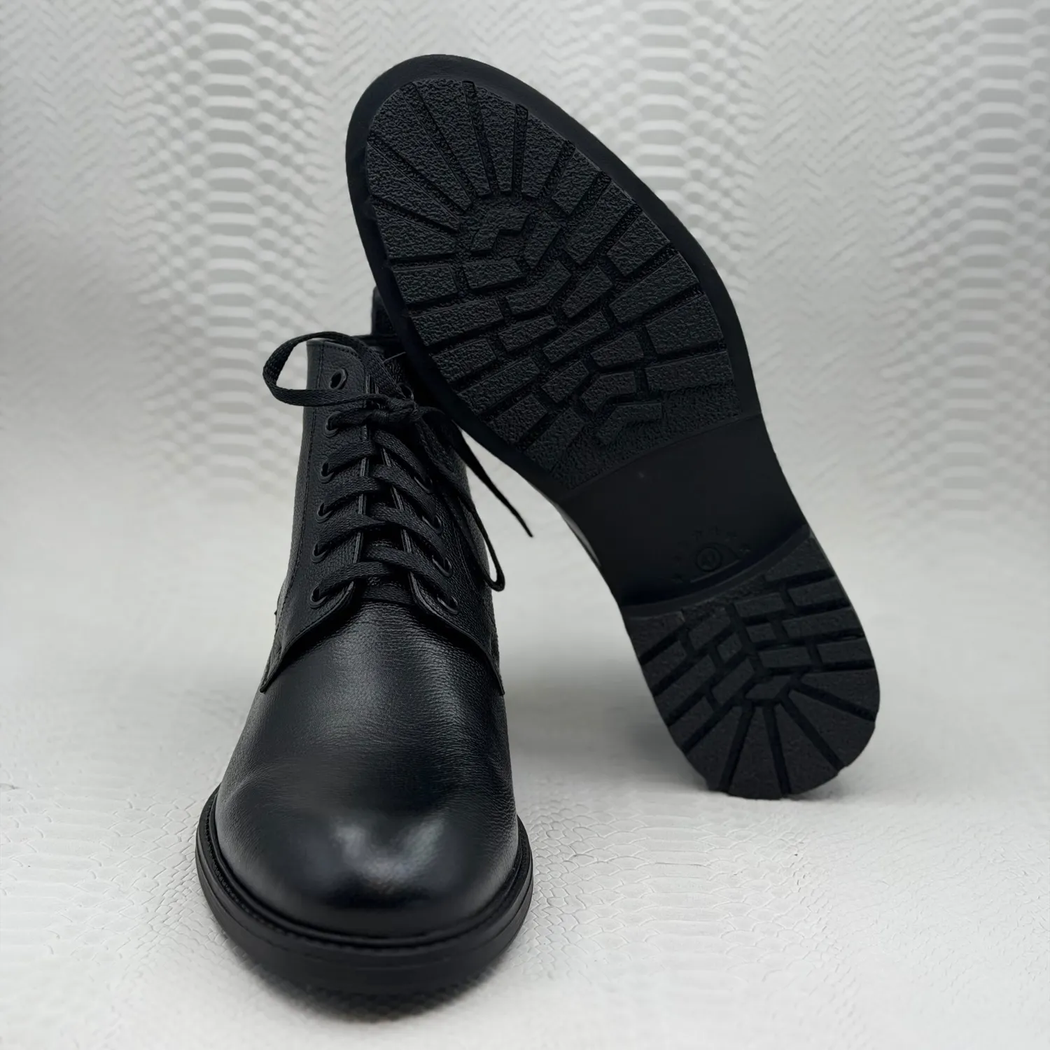 Lucas Shoes Ghete 386 barbati negru bizon