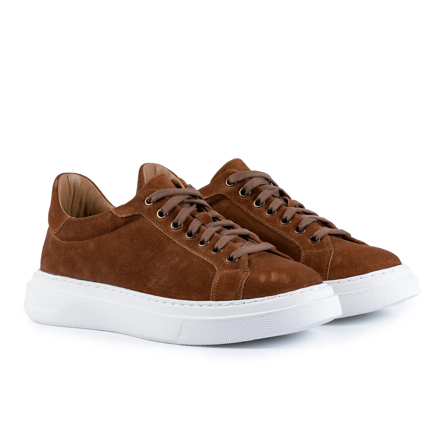 Lucas Shoes Sneaker 510 Chile sneakers maro velur piele