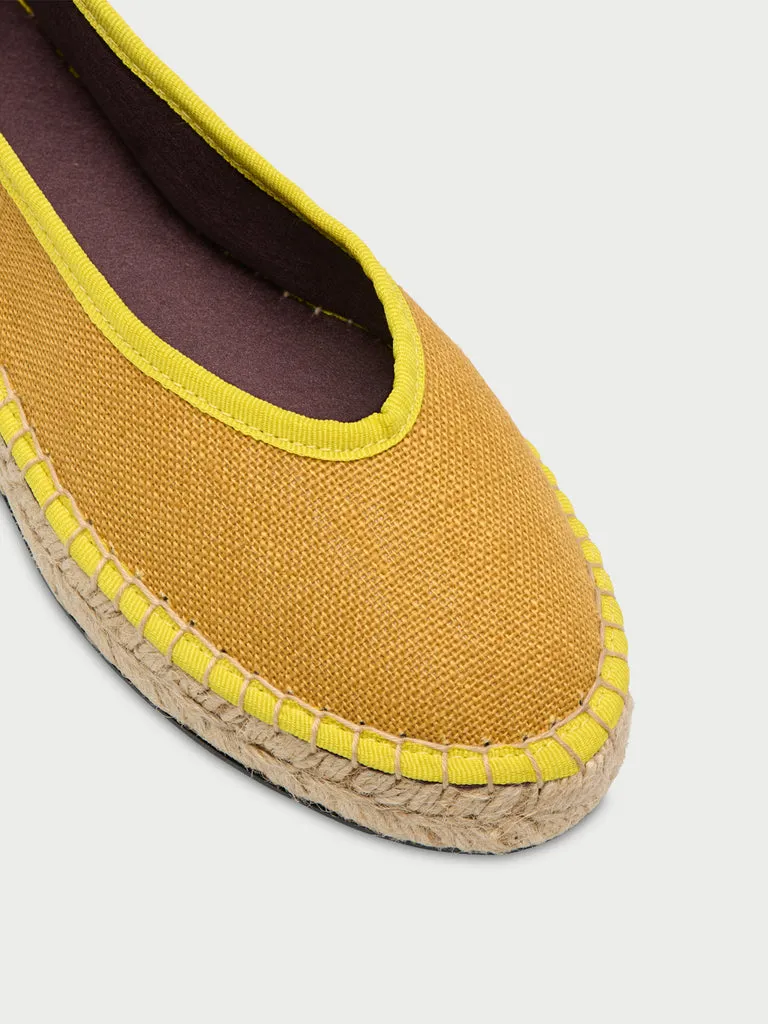 Flagelus Summer Swing Yellow balerini in galben inchis