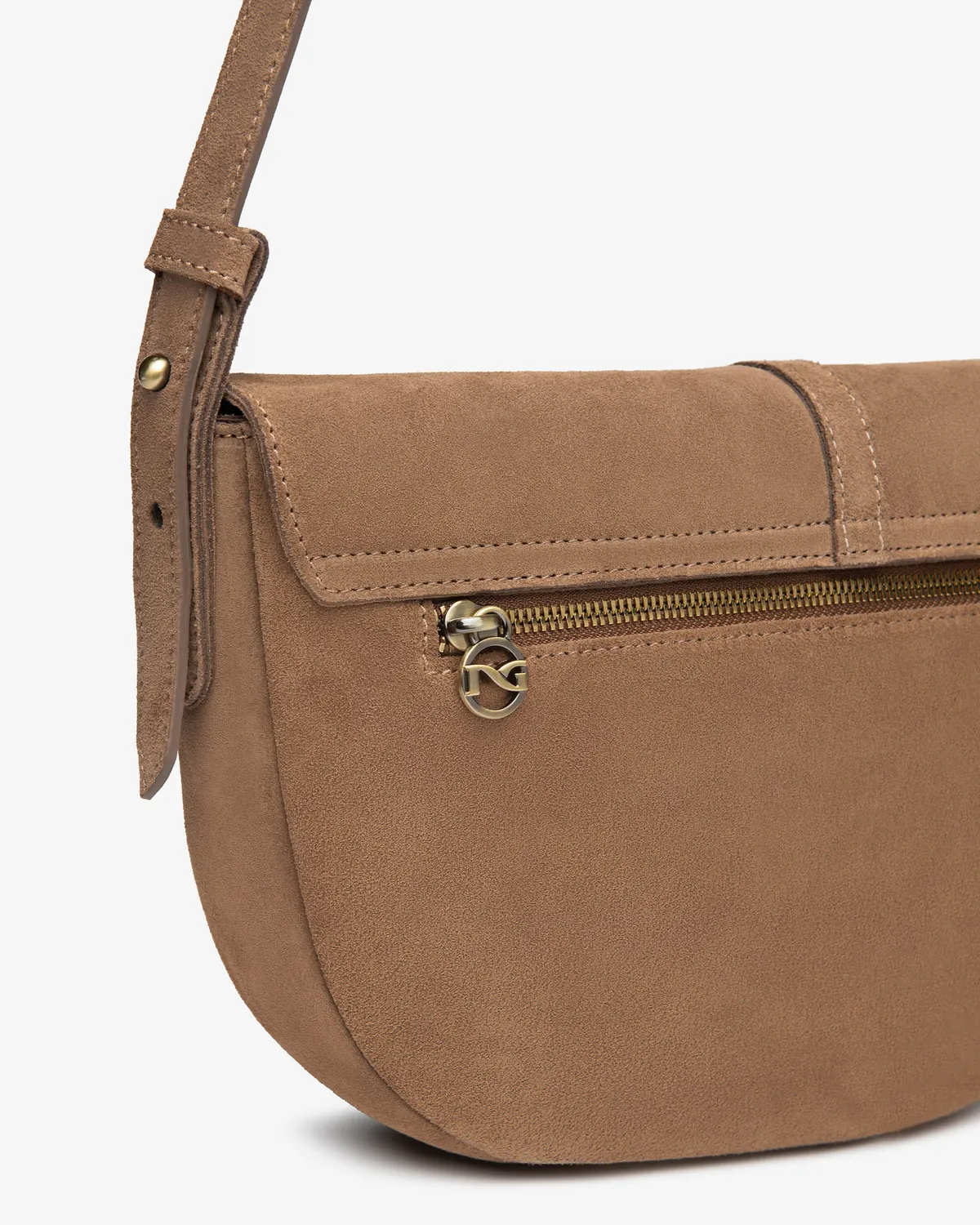 NeroGiardini geantă crossbody damă piele de iarnă