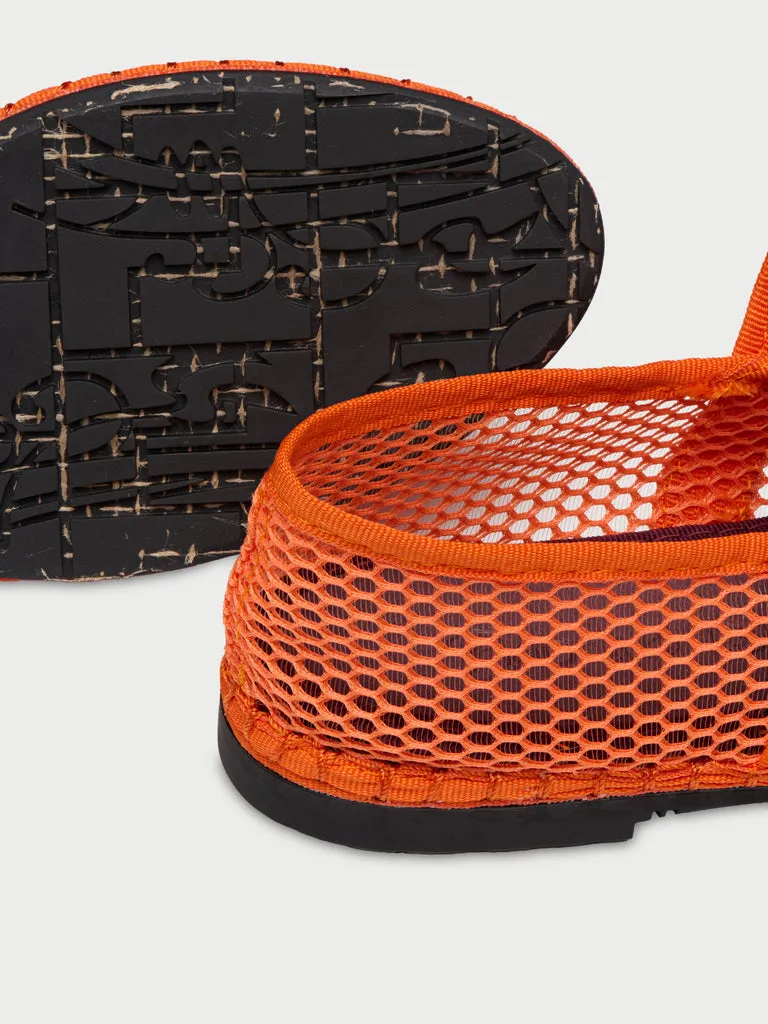 Flagelus Isabella Orange balerini portocalii mesh