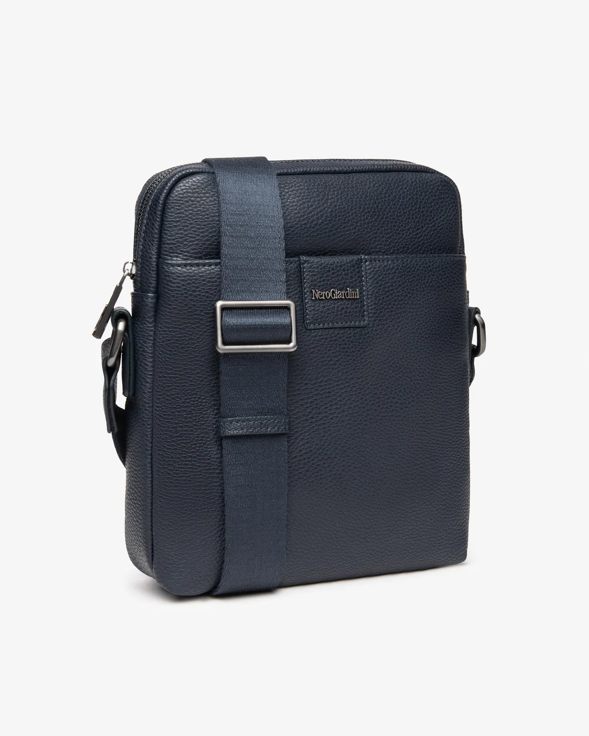 NeroGiardini geantă crossbody bărbați piele