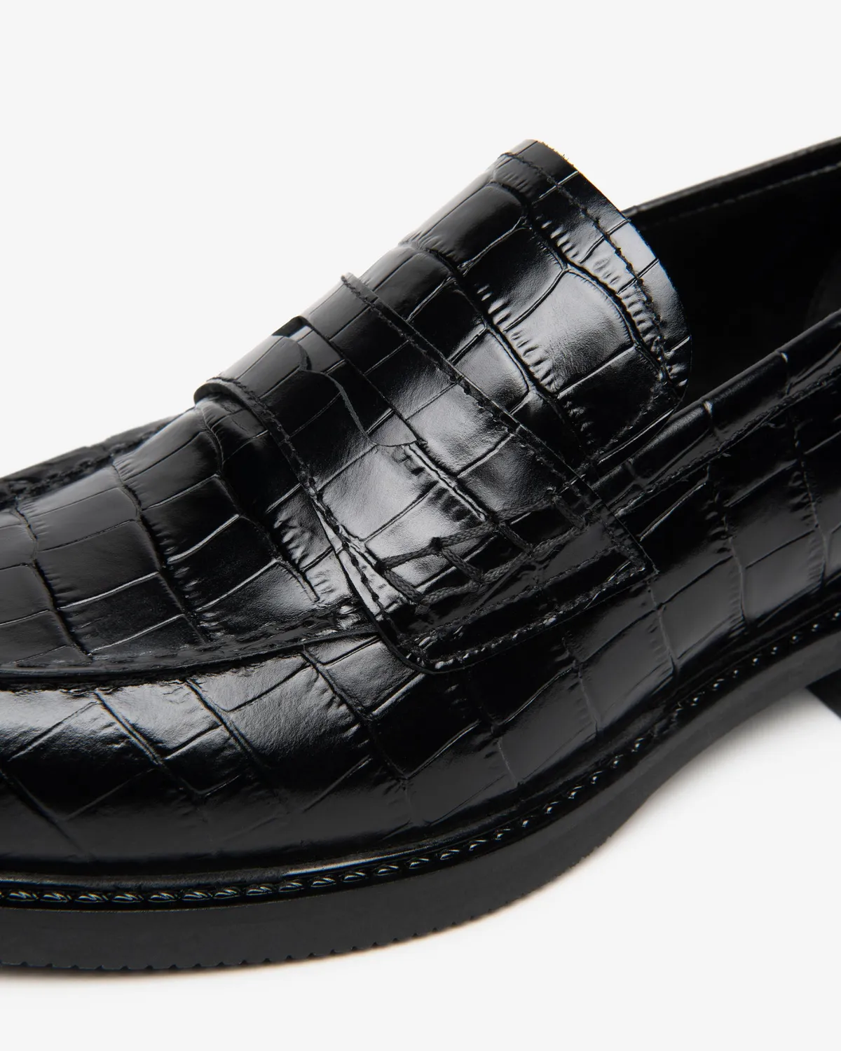 NeroGiardini Mocasini dama piele croco penny 35-41