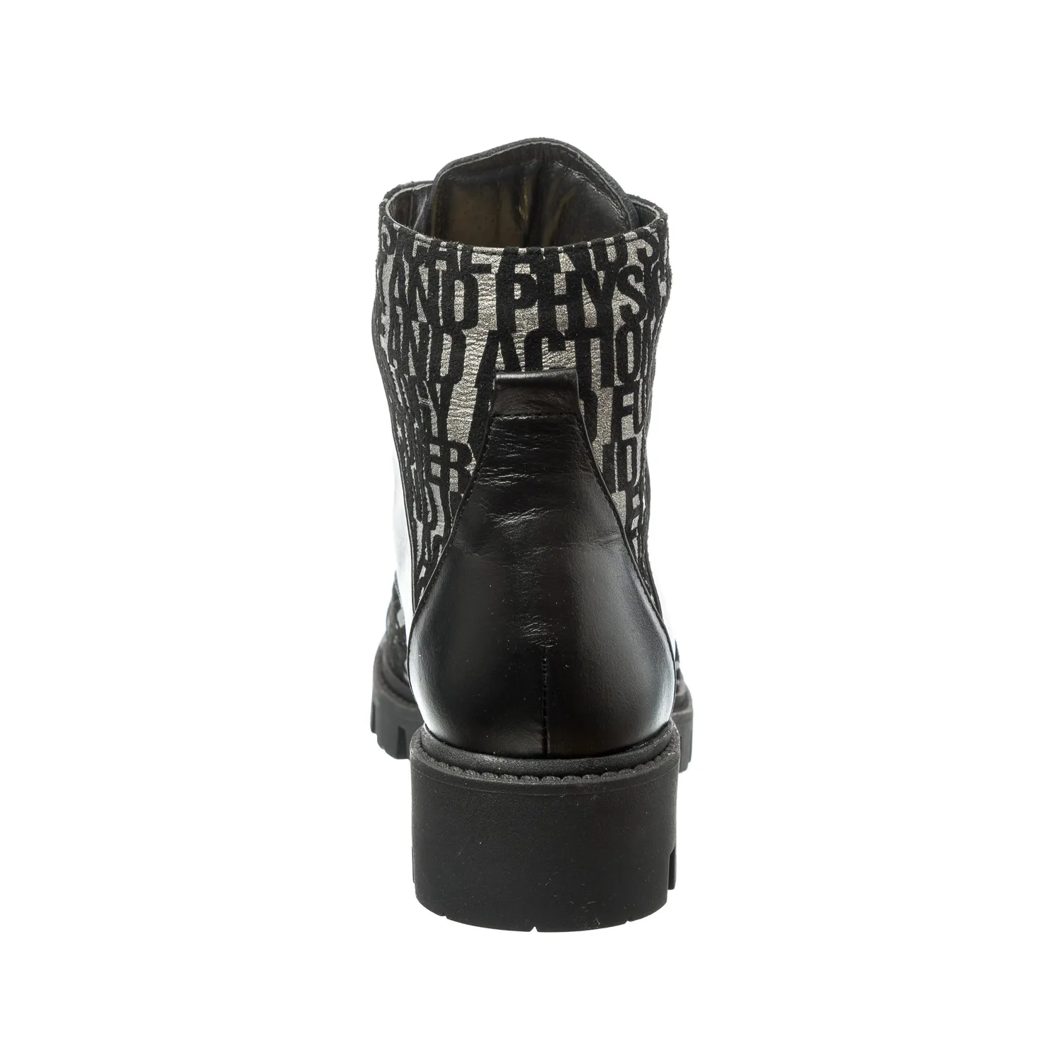 Catinca Shoes Negru Box Scris BC20 NBS bocanci dama negri piele