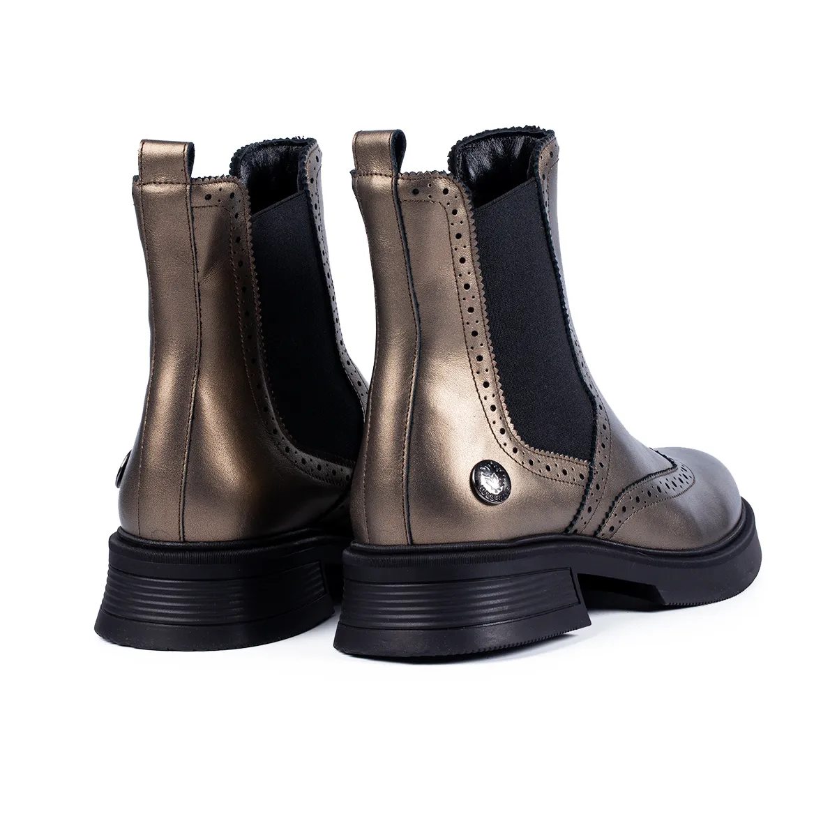 Lucas Shoes 400 ghete dama aurii piele iarna