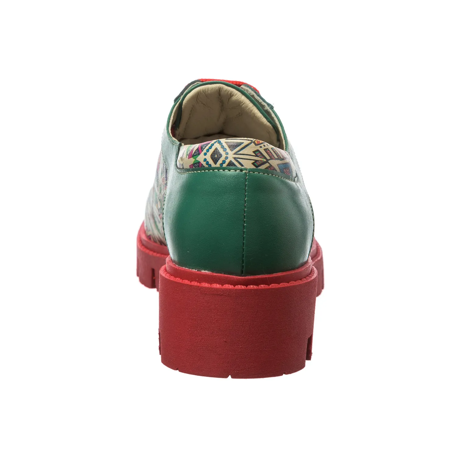 Catinca Shoes X1 VBMT pantofi dama piele naturala verde box
