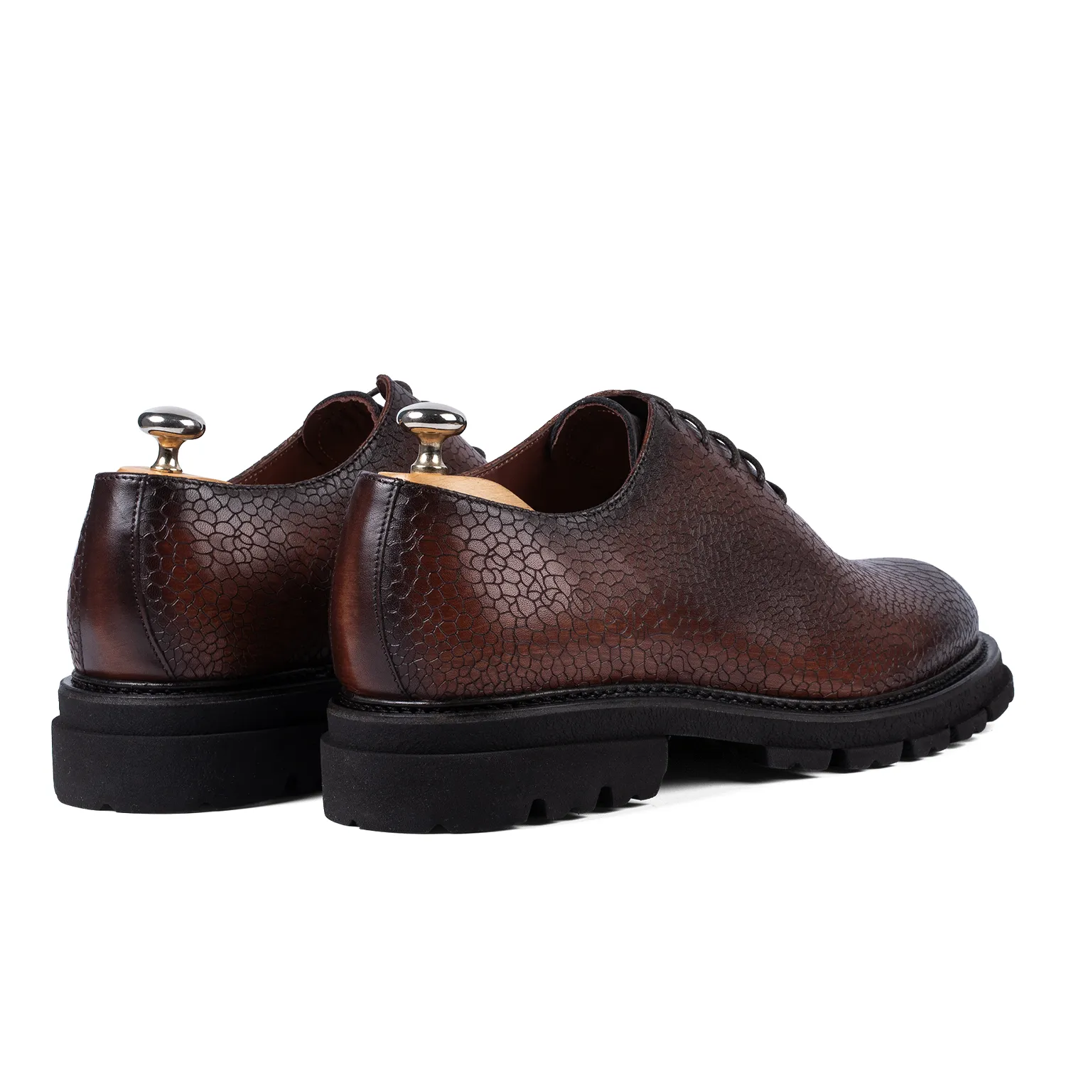 Lucas Shoes Elegant 715 Ukr pantofi piele maro