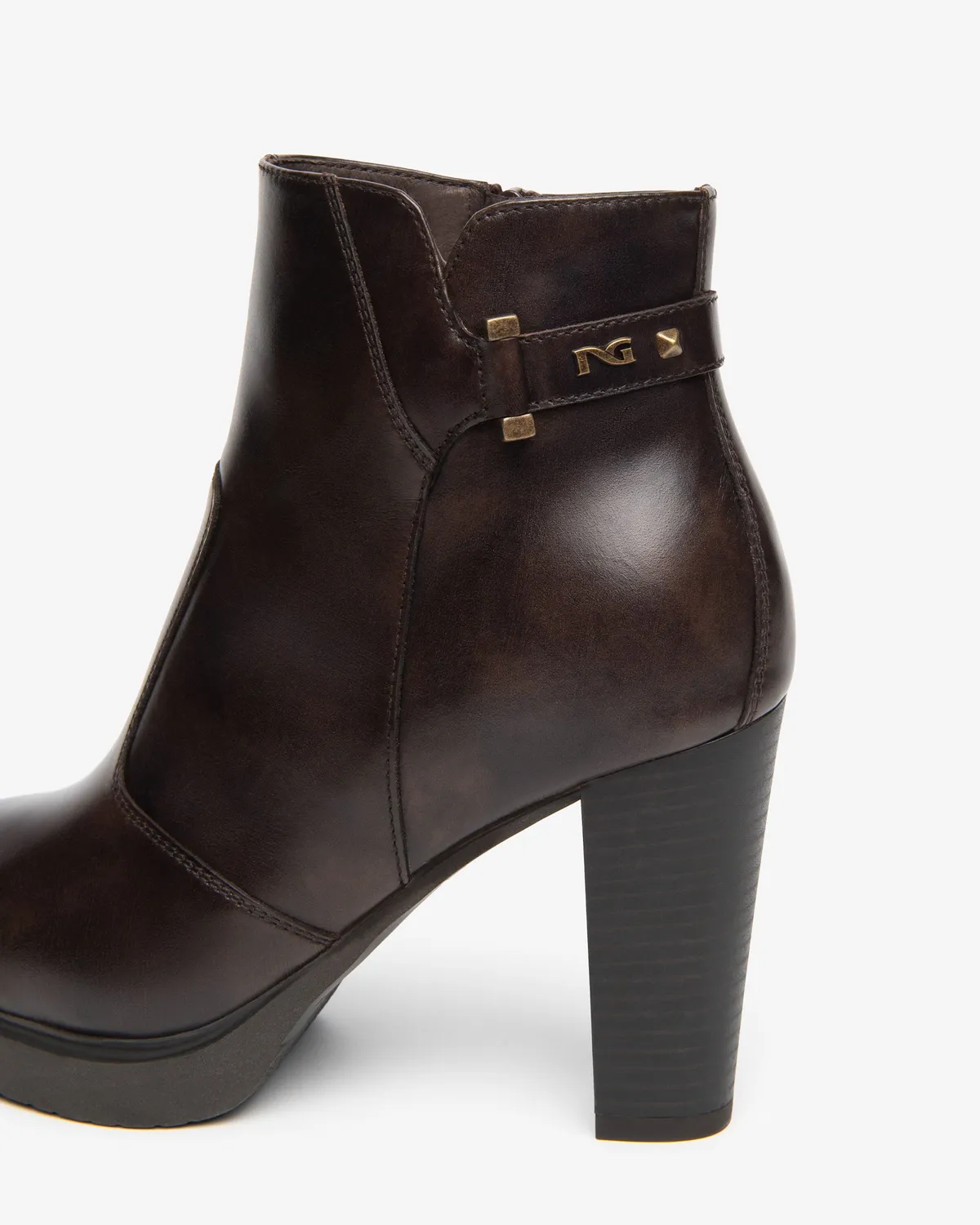 NeroGiardini botine dama piele toc 95 mm