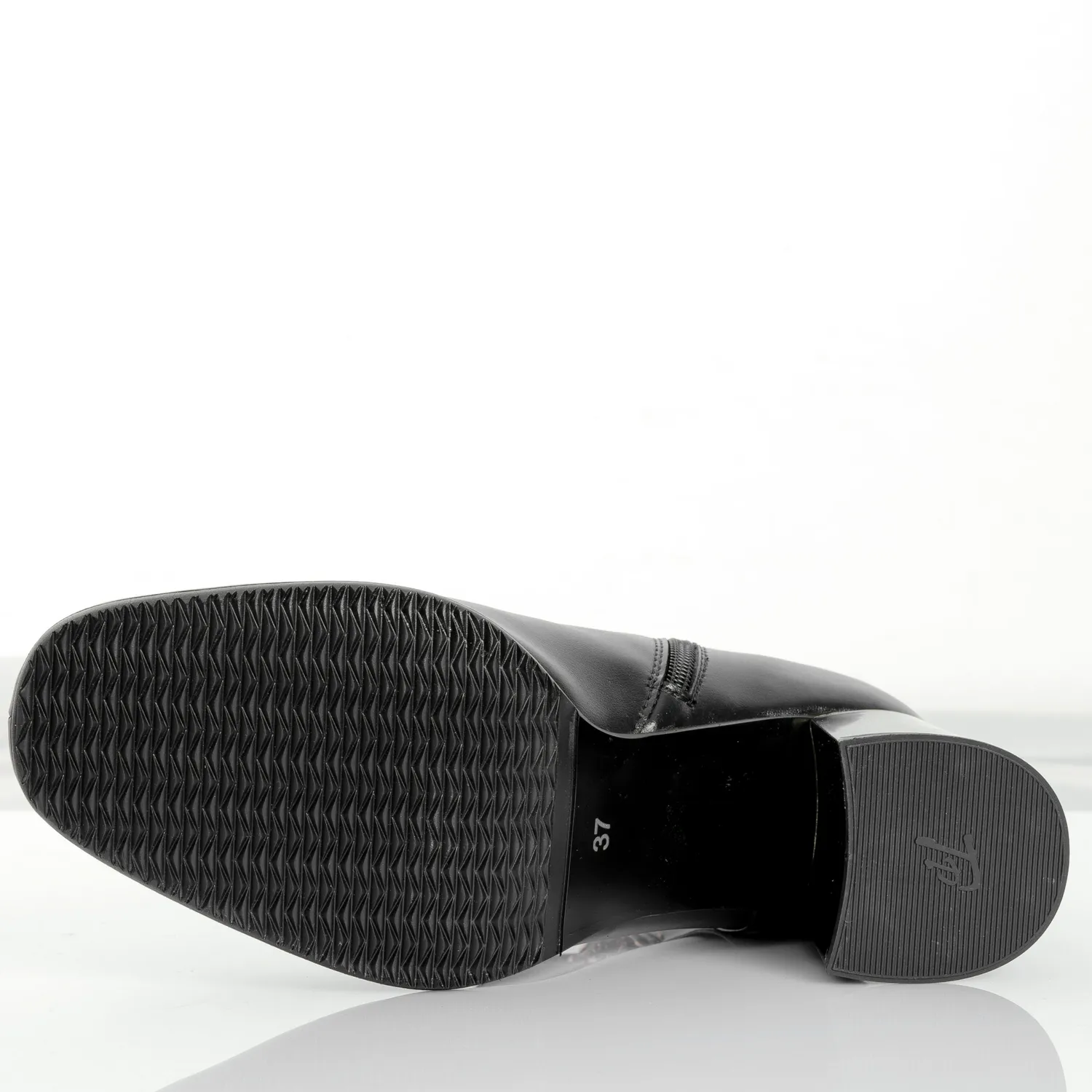 Catinca Shoes G441 NB ghete dama piele naturala negru box