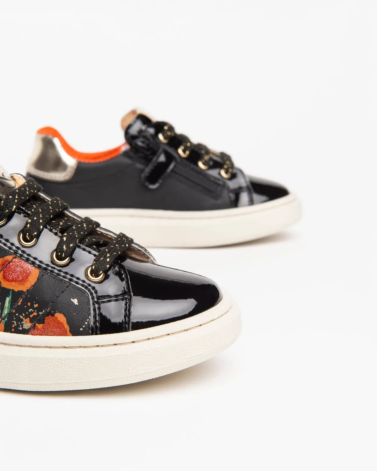 NeroGiardini sneakers fetite piele cu fermoar